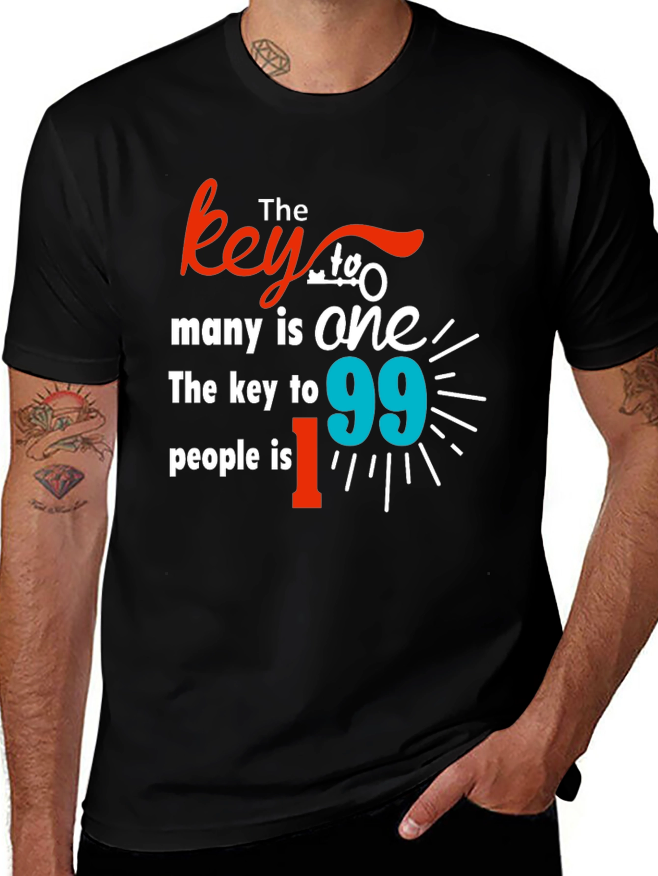 Key To Many Is One Graphic Tee