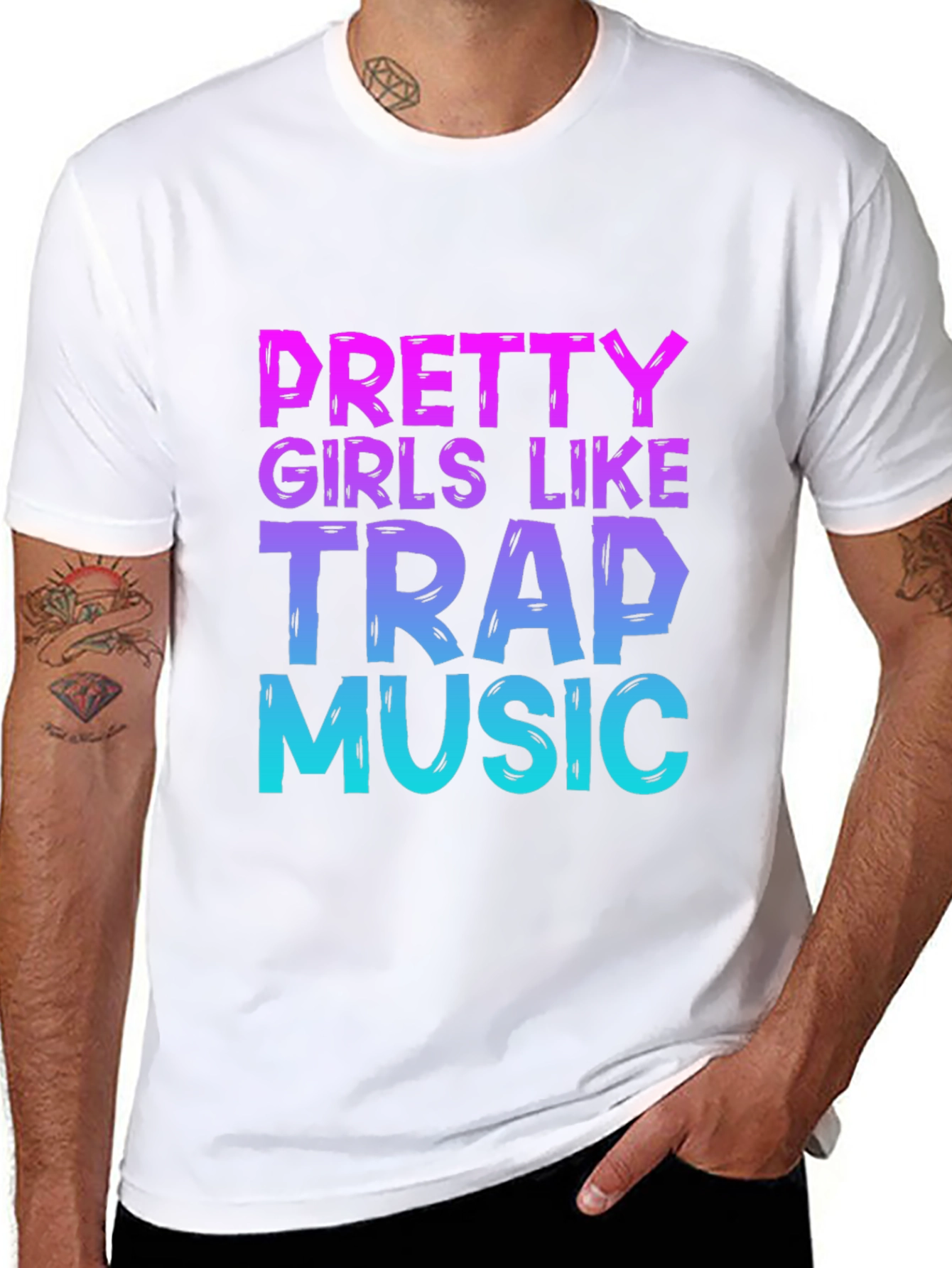 Pretty Girls Like Trap Music T-Shirt