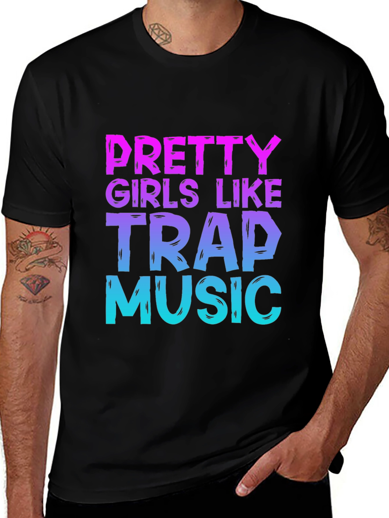 Pretty Girls Like Trap Music T-Shirt