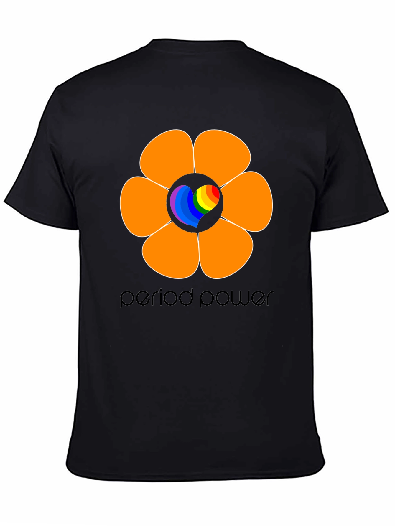 Period Power Flower Graphic T-Shirt - Empowering Design