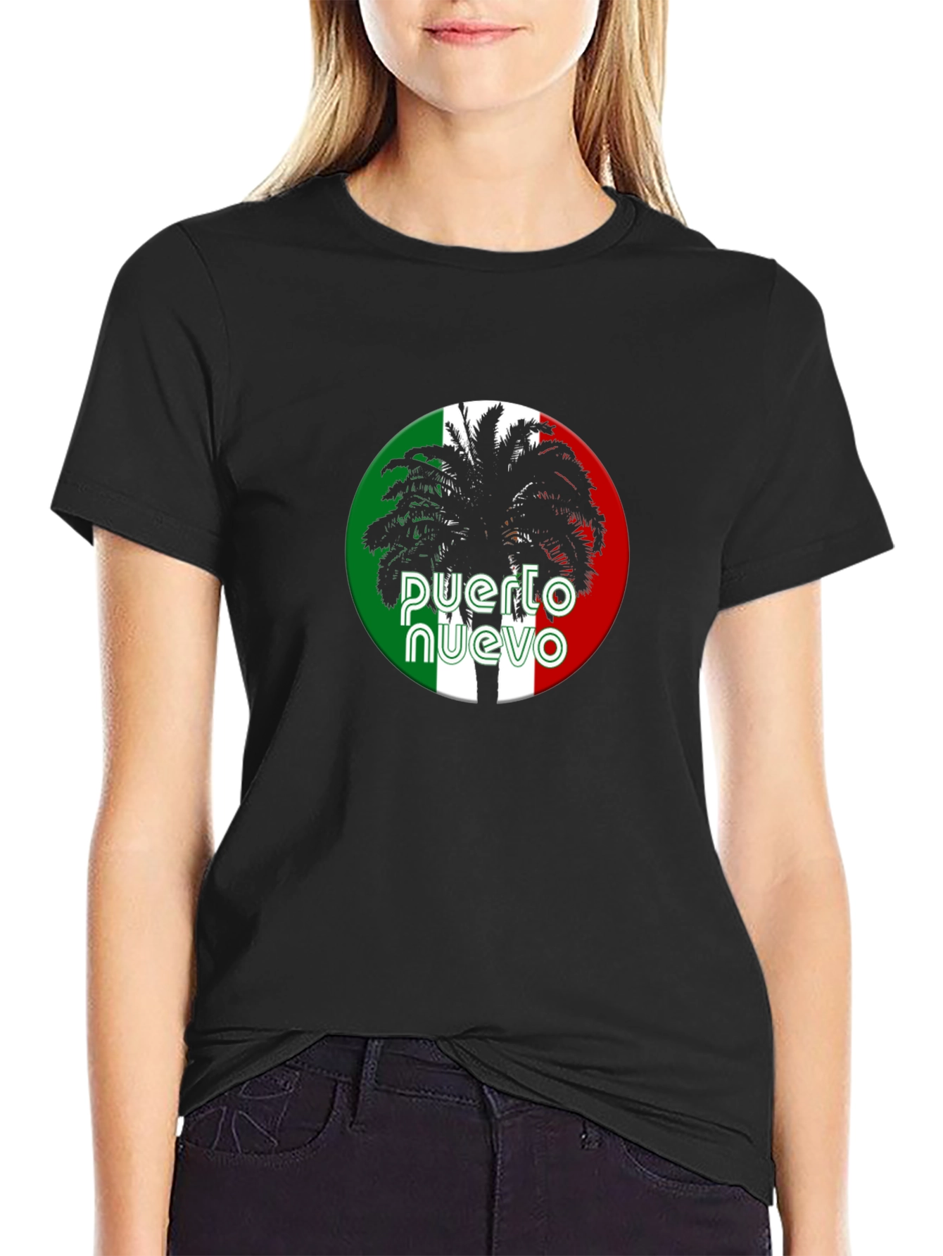 Puerto Nuevo Palm Tree T-Shirt