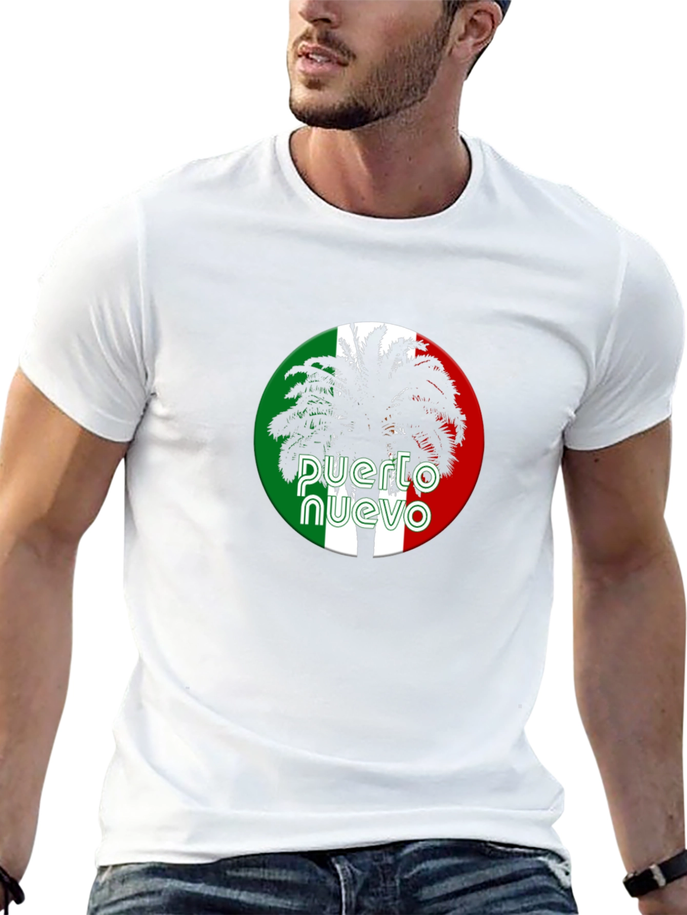 Puerto Nuevo Palm Tree T-Shirt