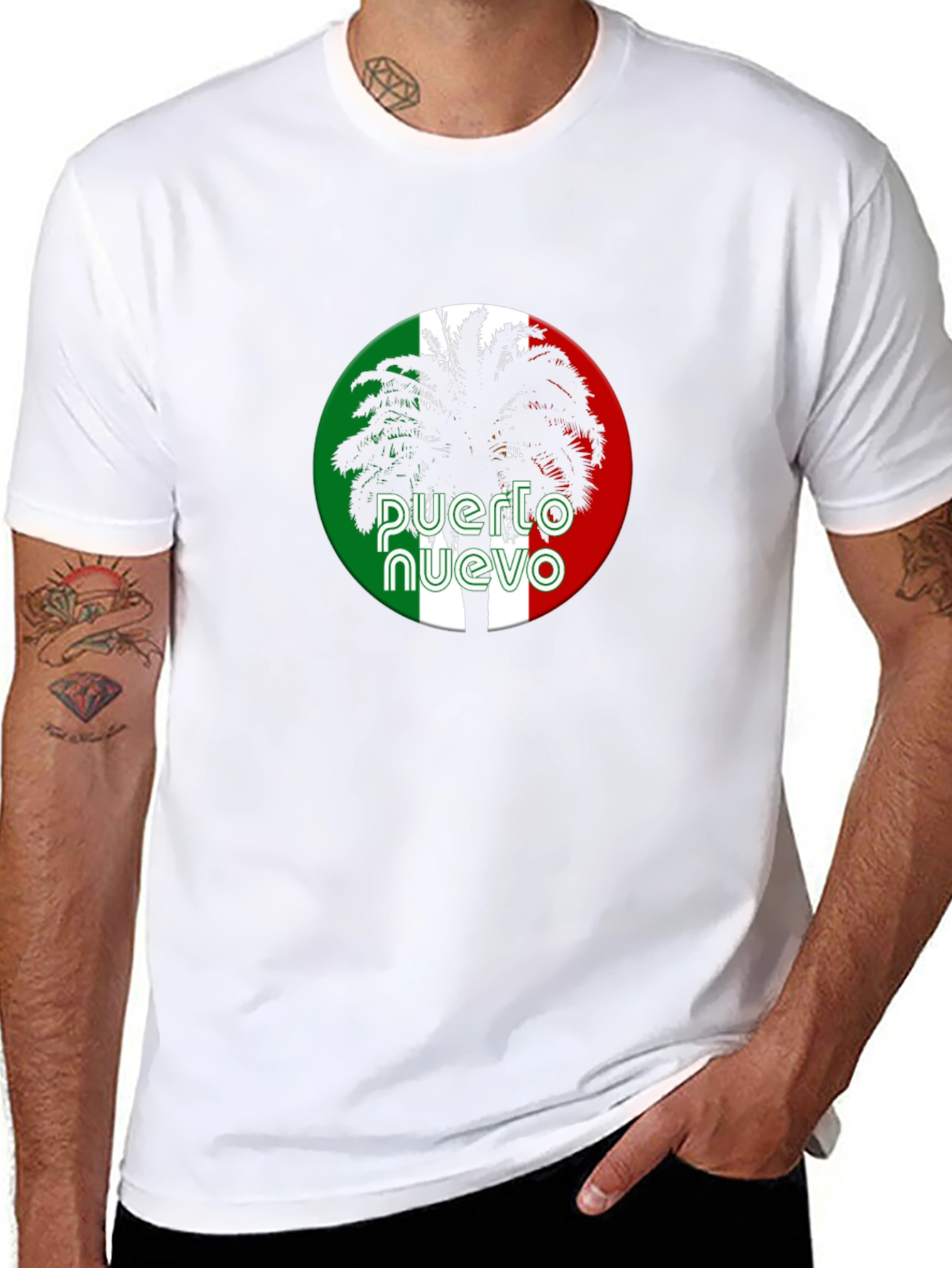 Puerto Nuevo Palm Tree T-Shirt