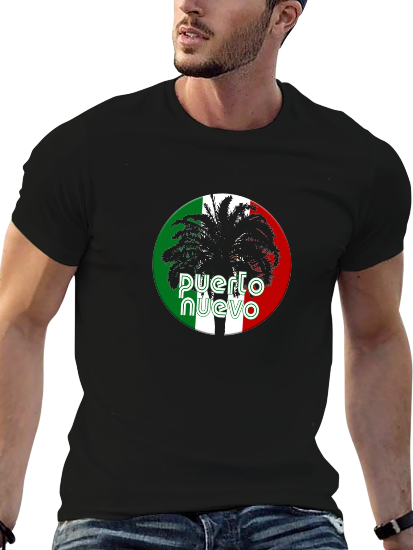 Puerto Nuevo Palm Tree T-Shirt
