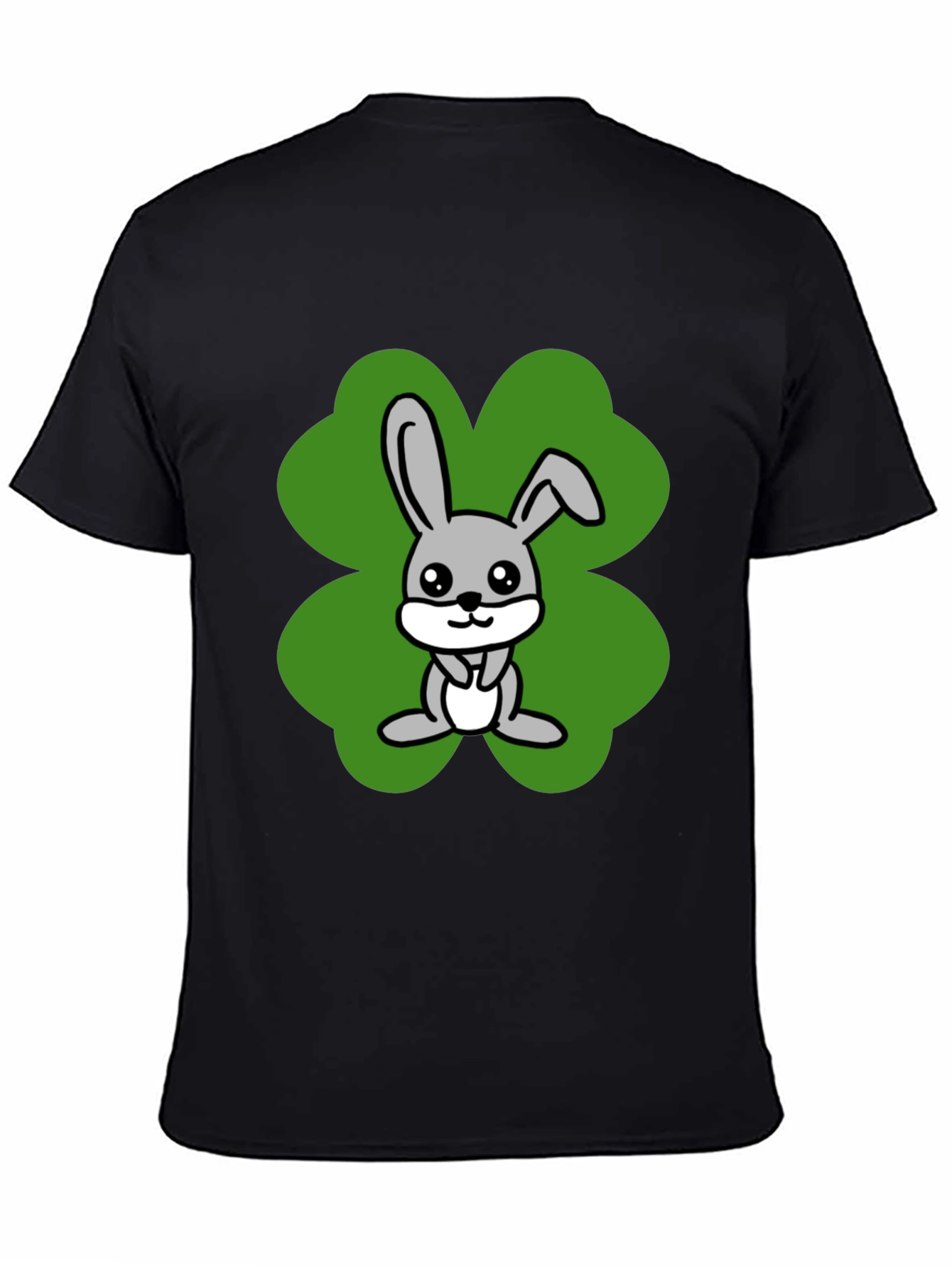 Lucky Bunny Shamrock T-Shirt - Cute Graphic Tee