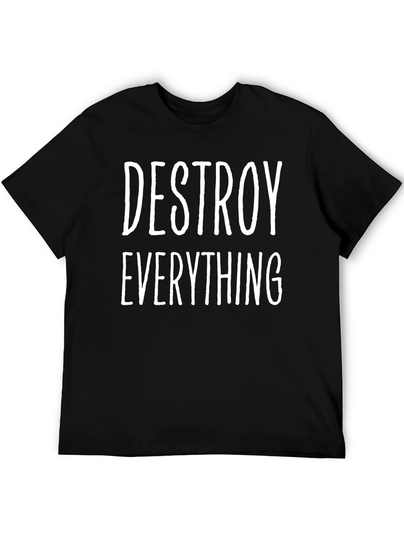 Destroy Everything Graphic Tee - Black