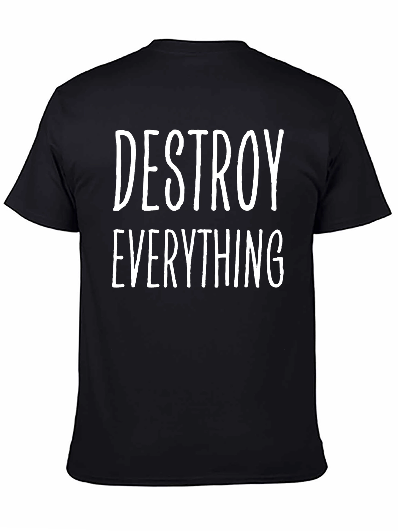 Destroy Everything Graphic Tee - Black