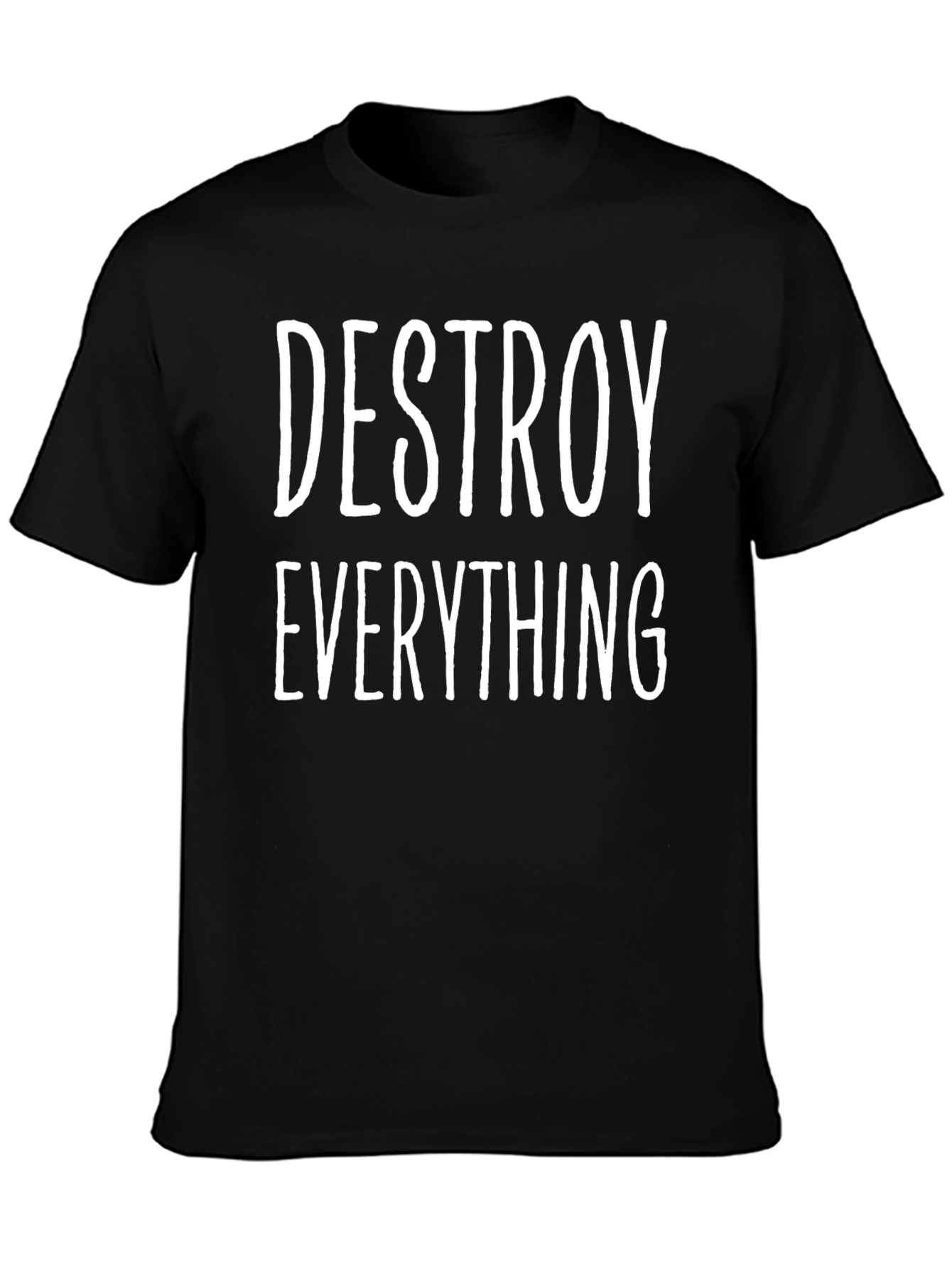 Destroy Everything Graphic Tee - Black
