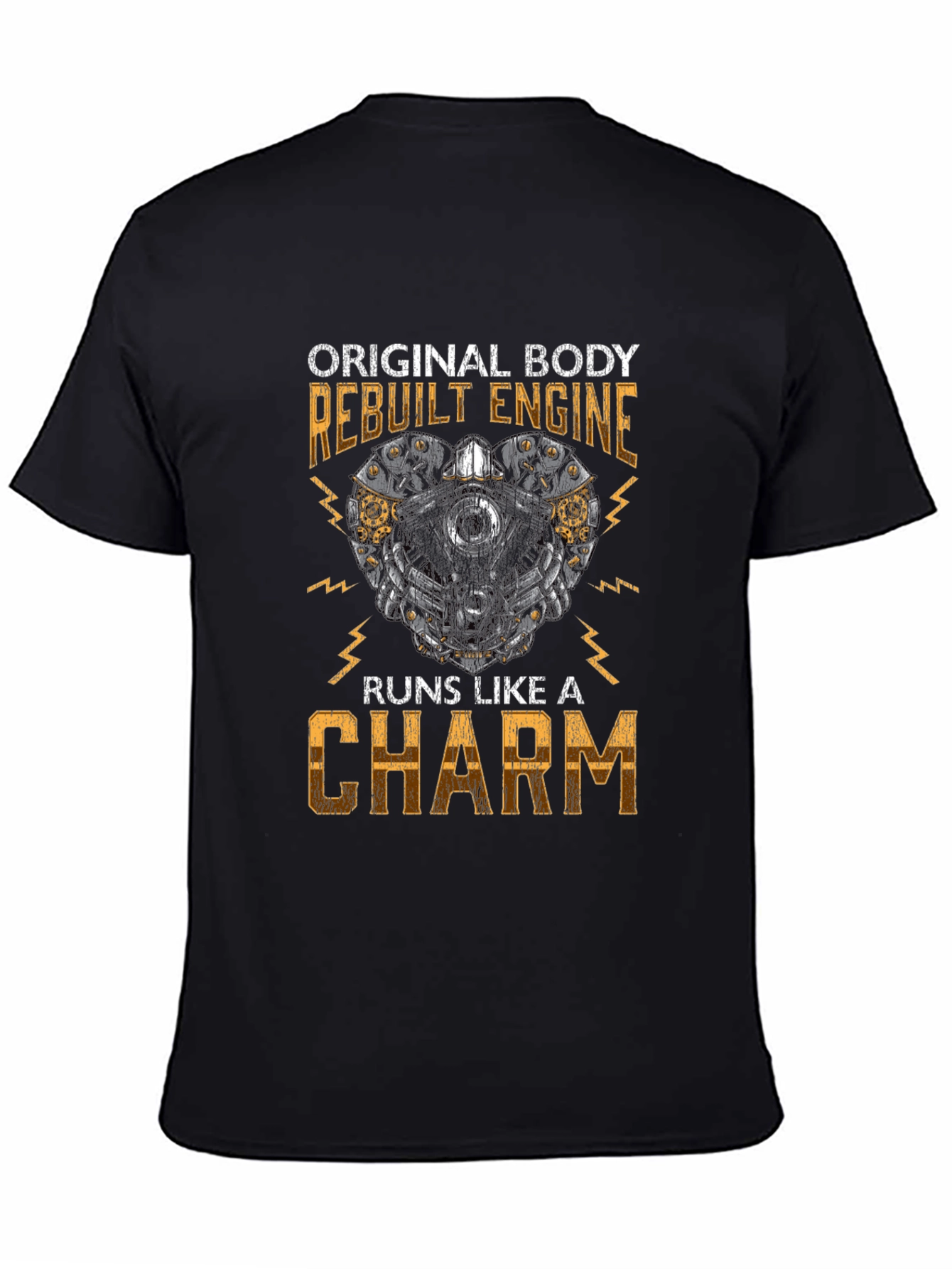 Original Body Rebuilt Engine T-Shirt