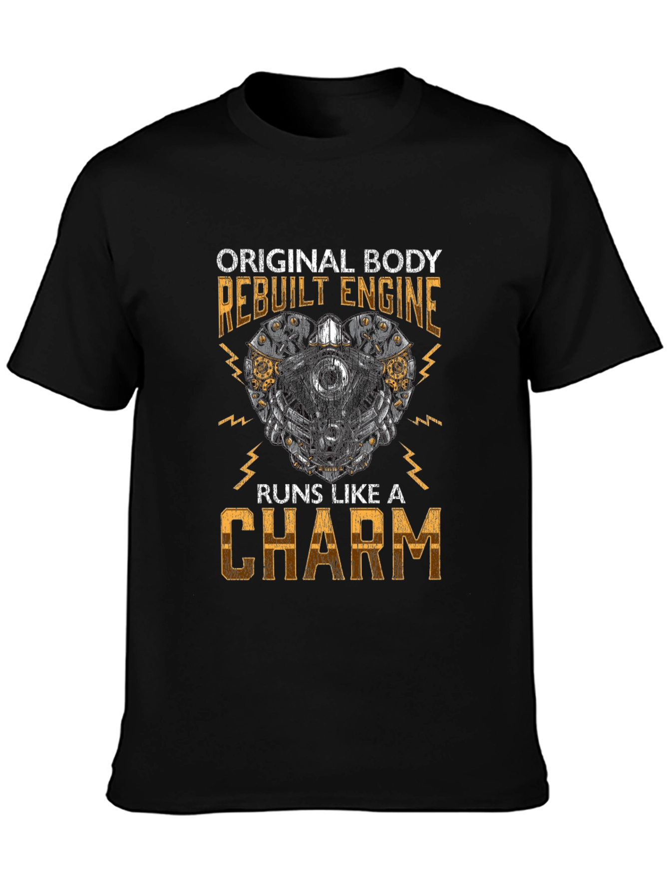 Original Body Rebuilt Engine T-Shirt