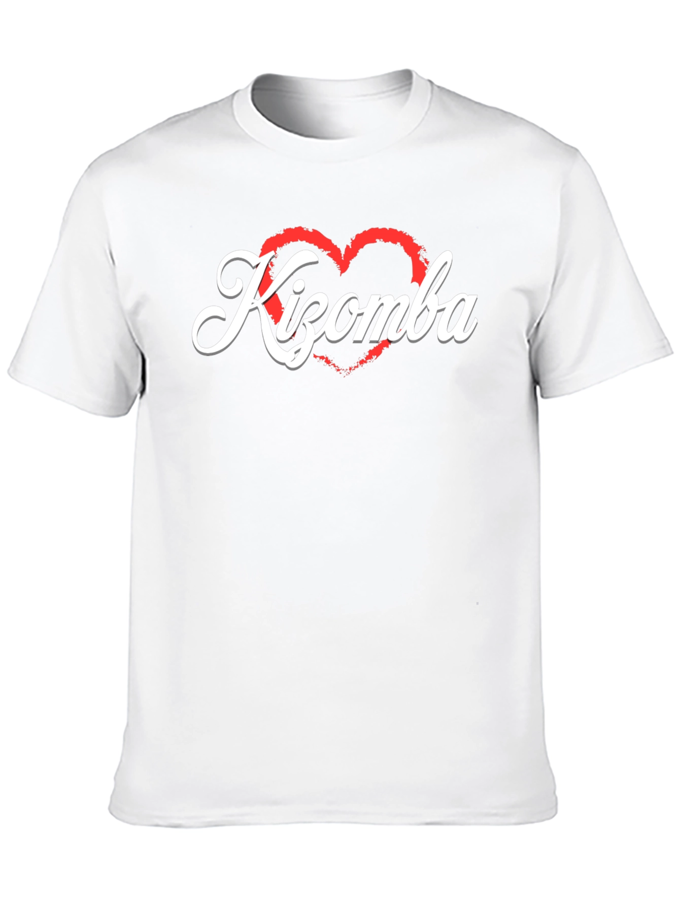 Kizomba Heart Graphic Tee - Dance Lovers T-Shirt
