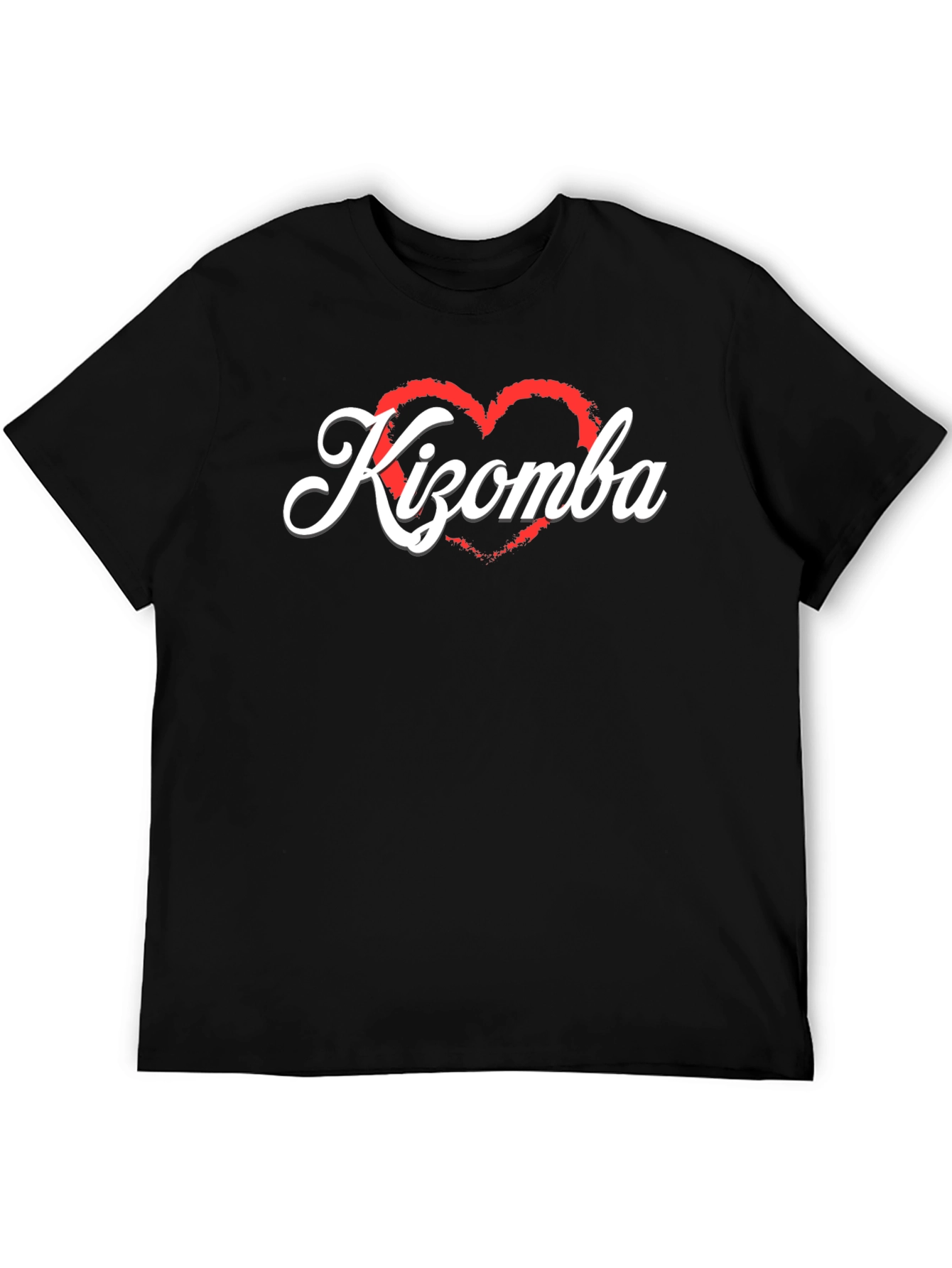 Kizomba Heart Graphic Tee - Dance Lovers T-Shirt