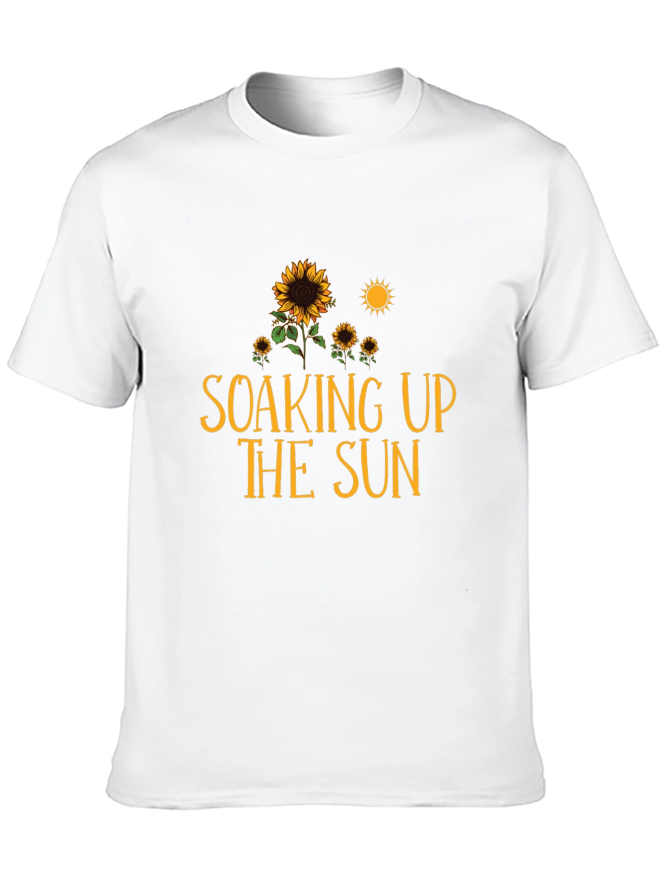 Soaking Up the Sun Sunflower Graphic T-Shirt