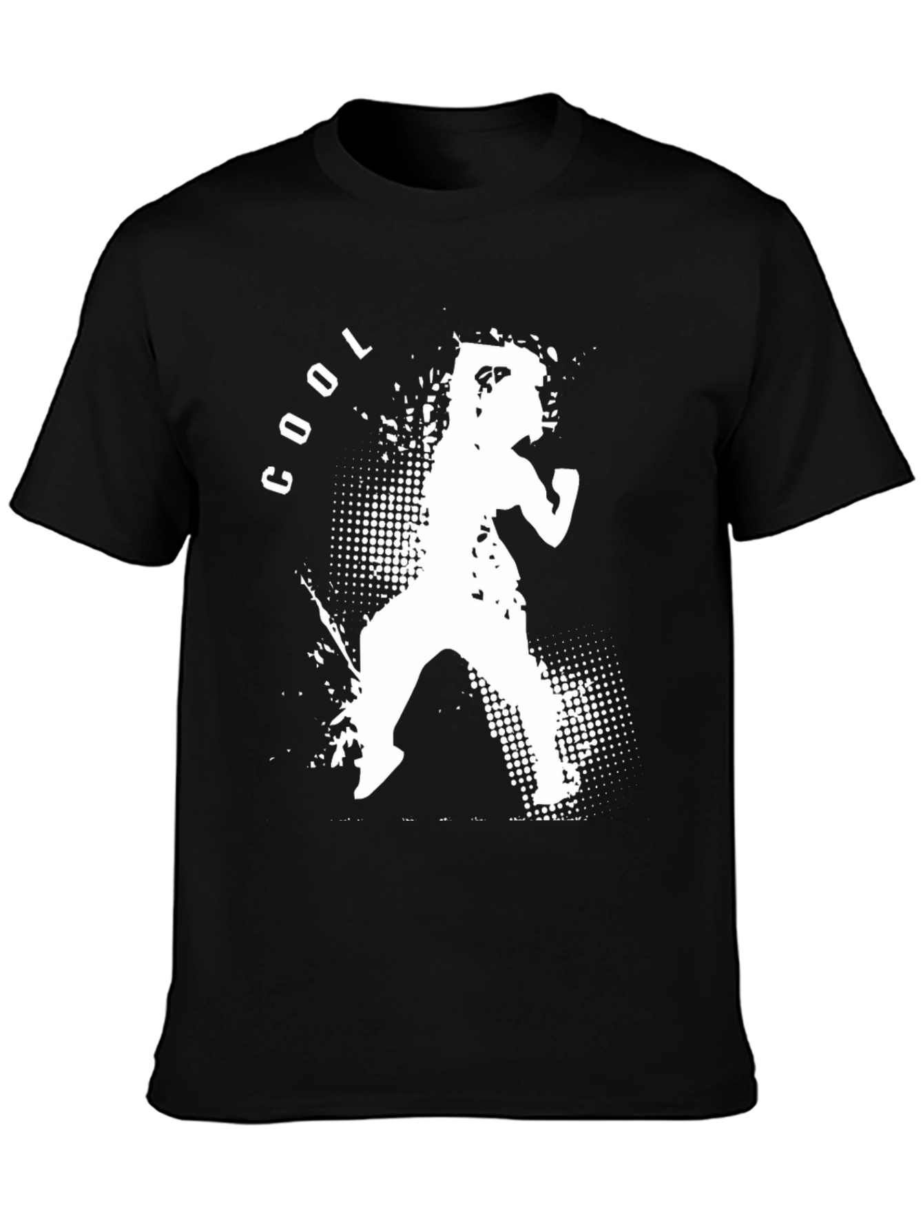 Cool Silhouette Graphic Print T-Shirt