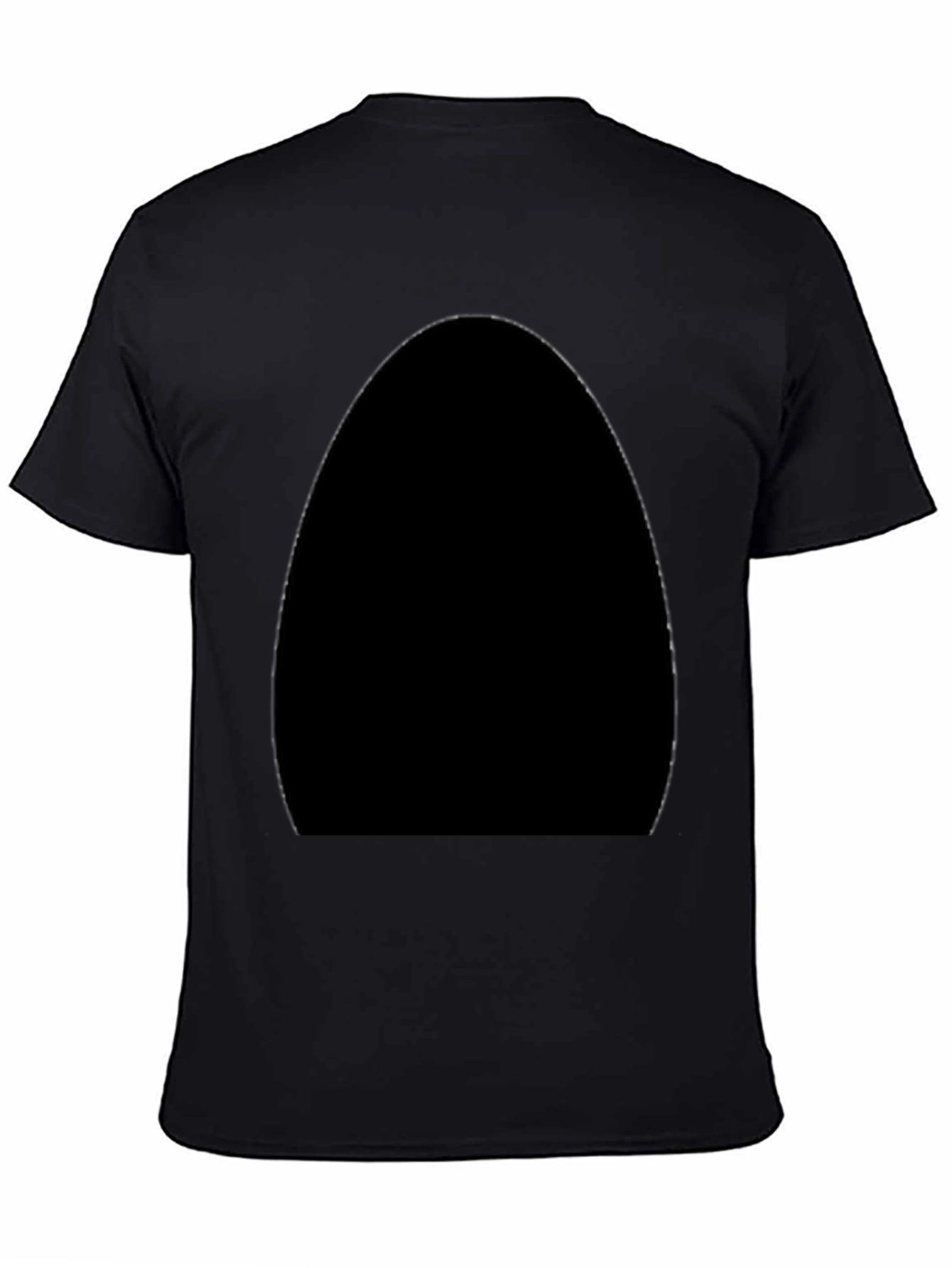 Mens Basic Black T-Shirt