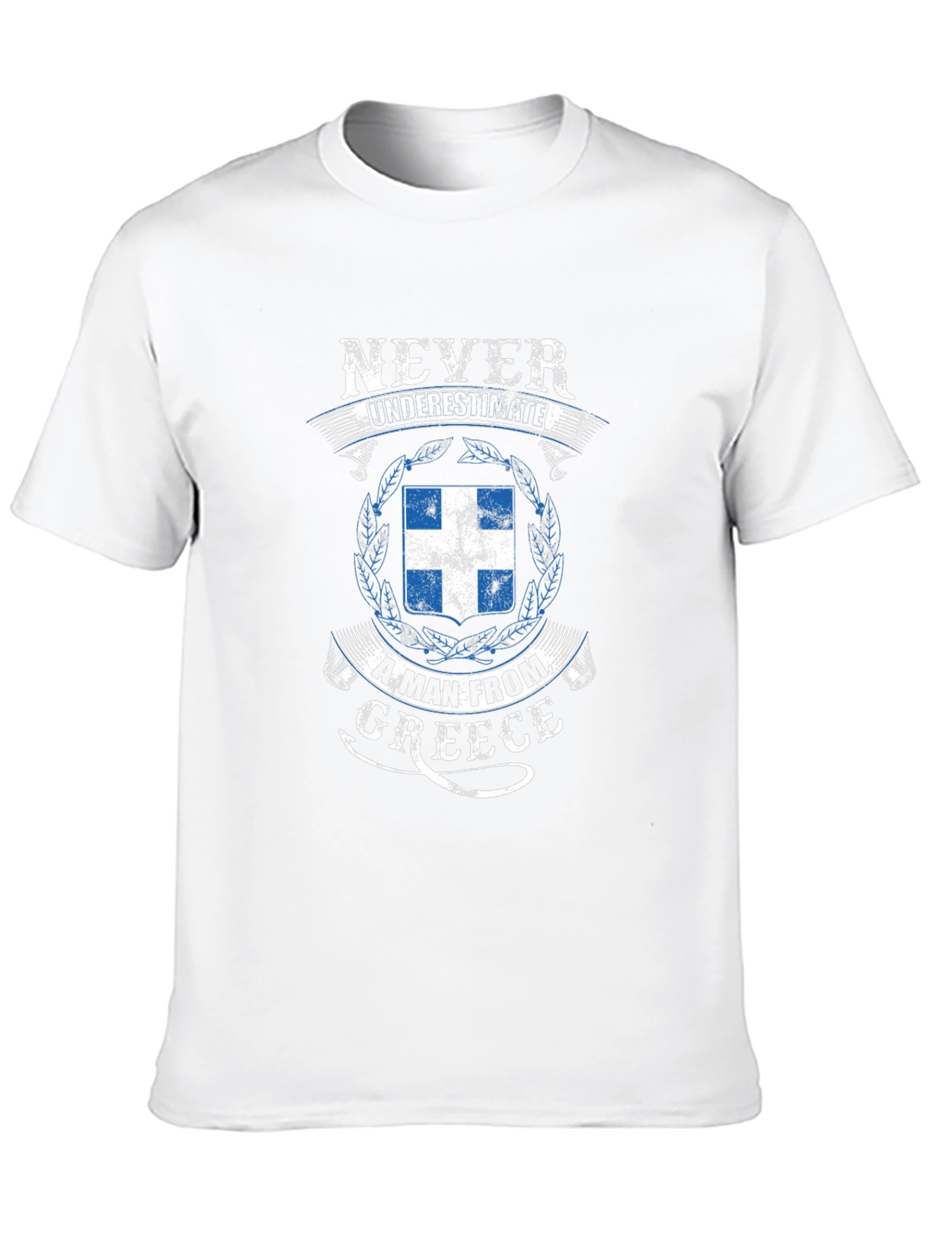 Never Underestimate a Man From Greece T-Shirt