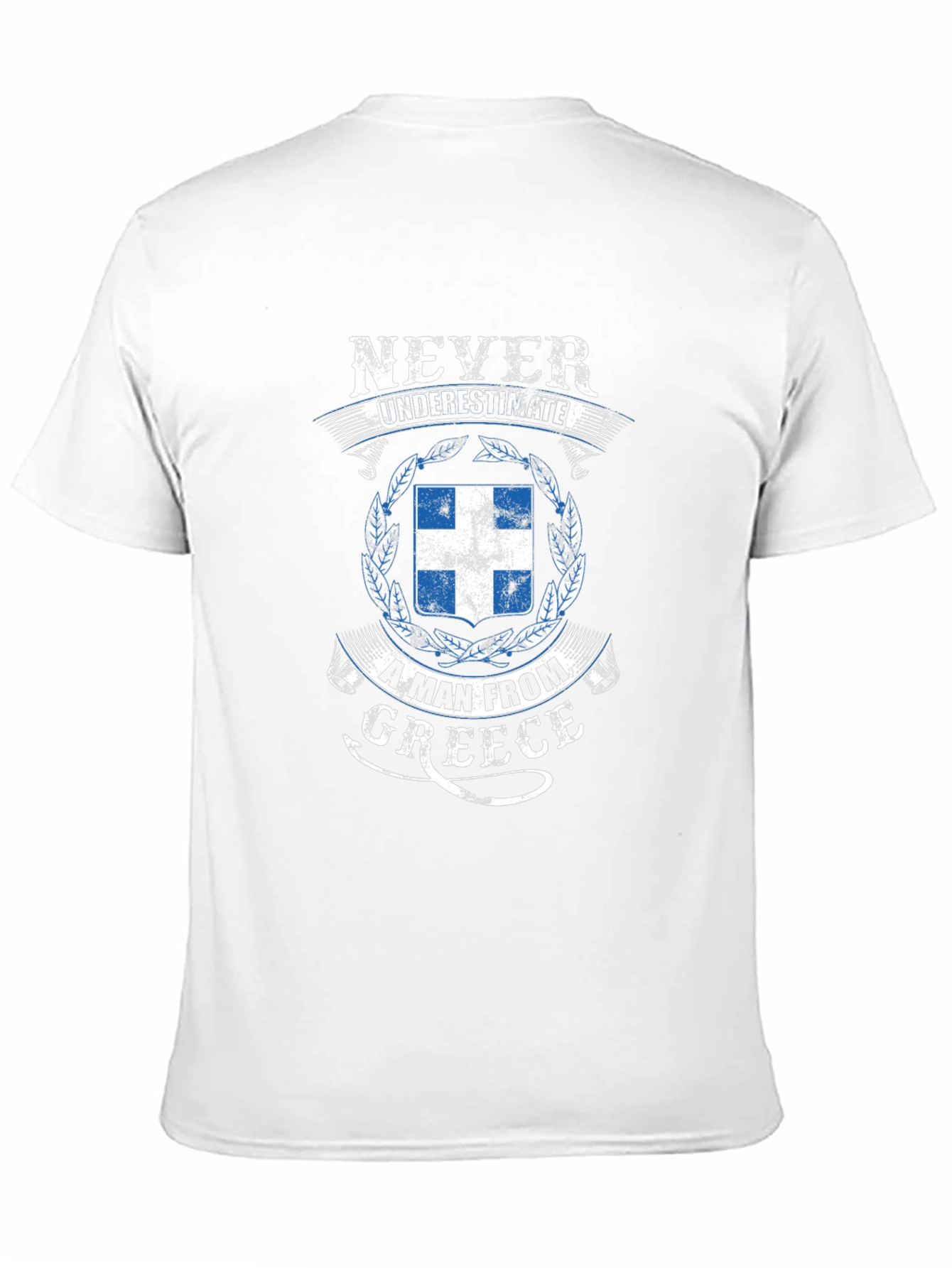 Never Underestimate a Man From Greece T-Shirt