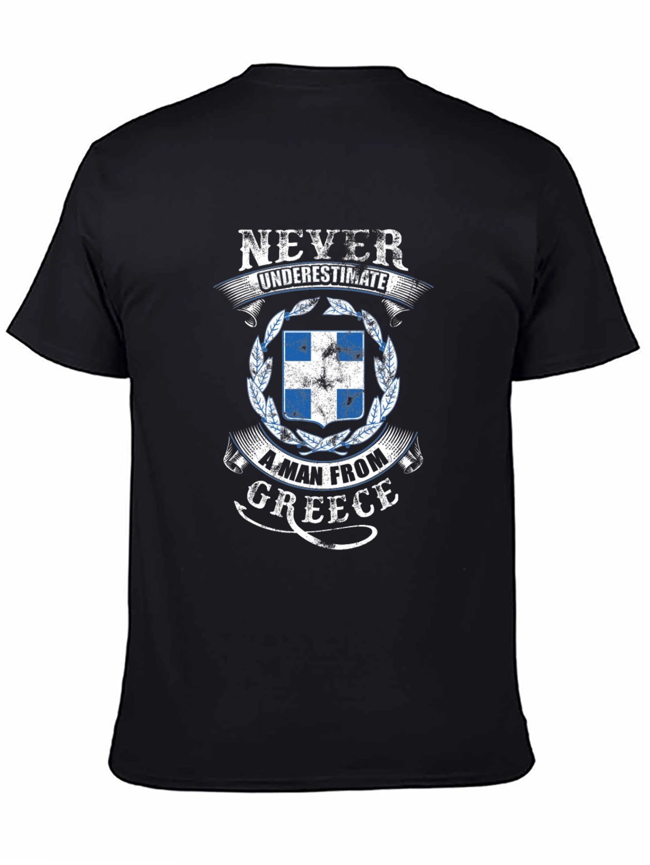 Never Underestimate a Man From Greece T-Shirt