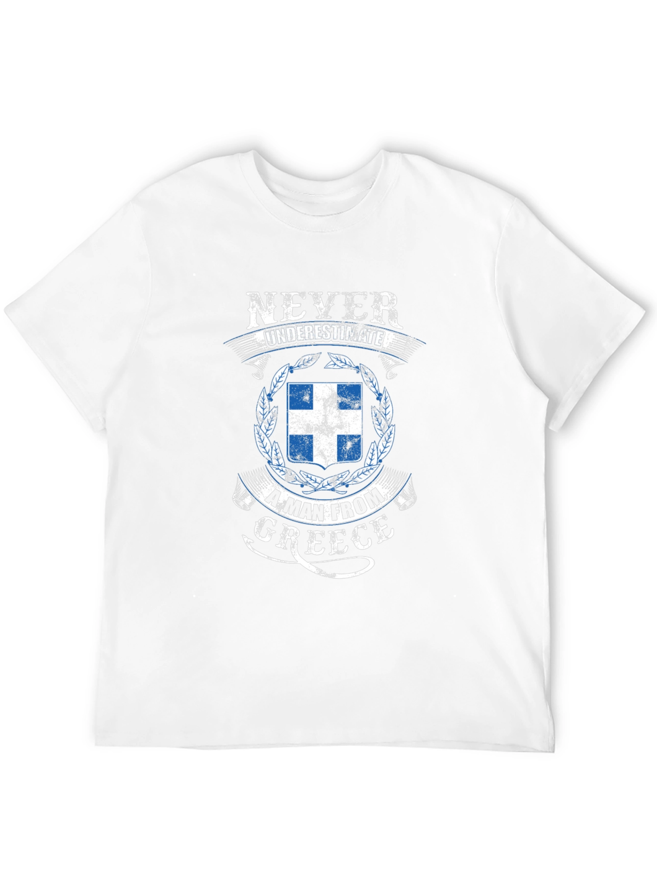 Never Underestimate a Man From Greece T-Shirt