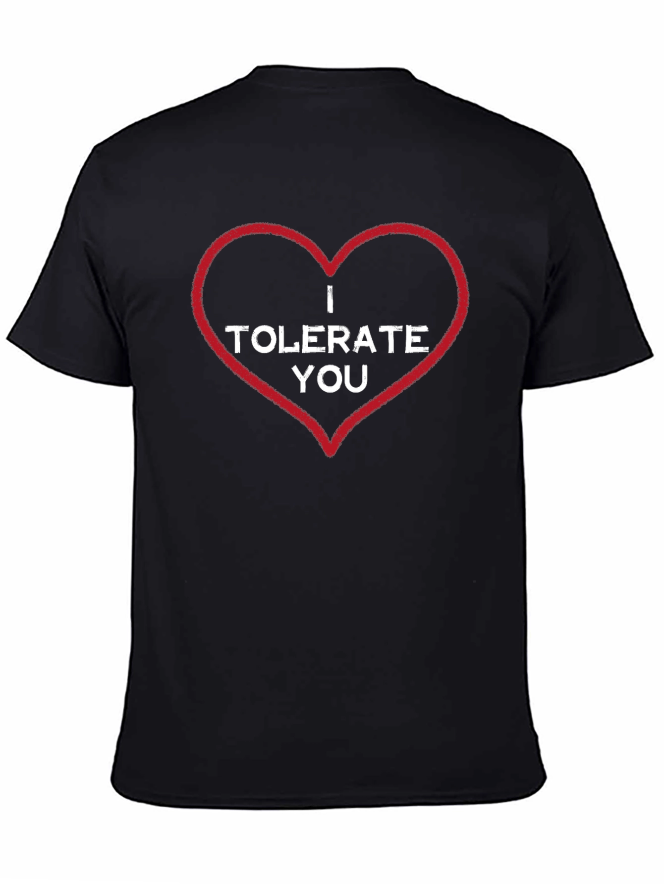I Tolerate You T-Shirt - Funny Sarcastic Tee