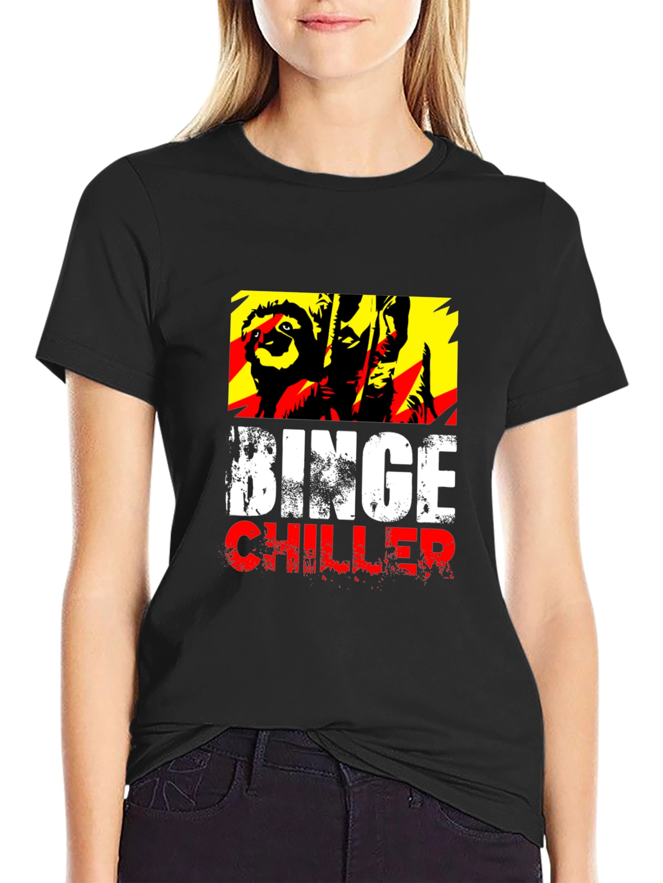 Binge Chiller T-Shirt: Relaxed Style