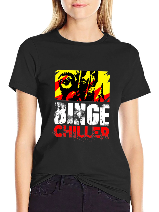 Binge Chiller T-Shirt: Relaxed Style