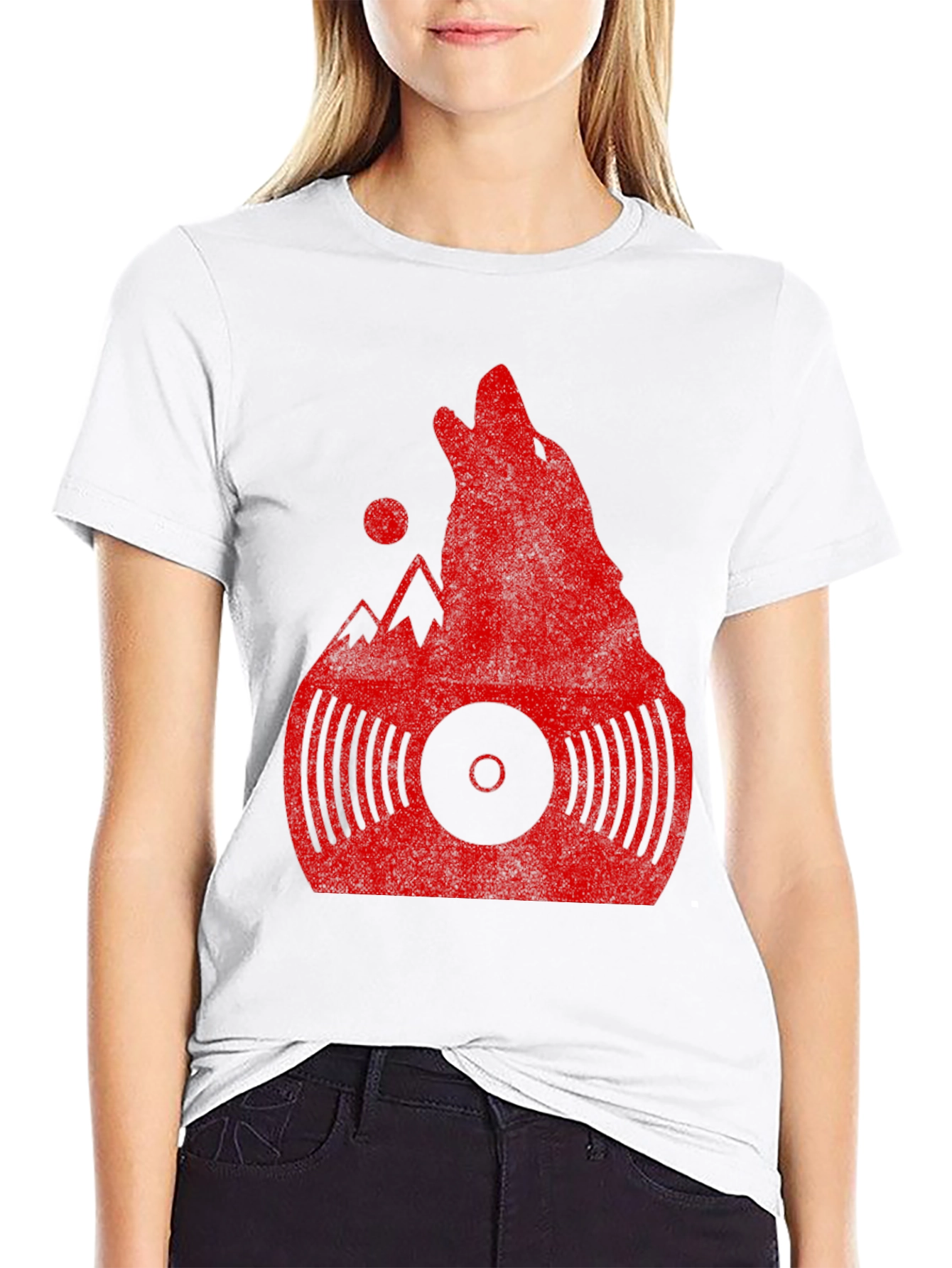 Wolf Mountain Record Graphic Tee