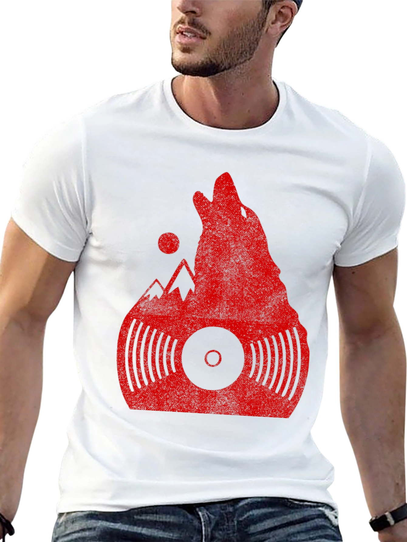 Wolf Mountain Record Graphic Tee