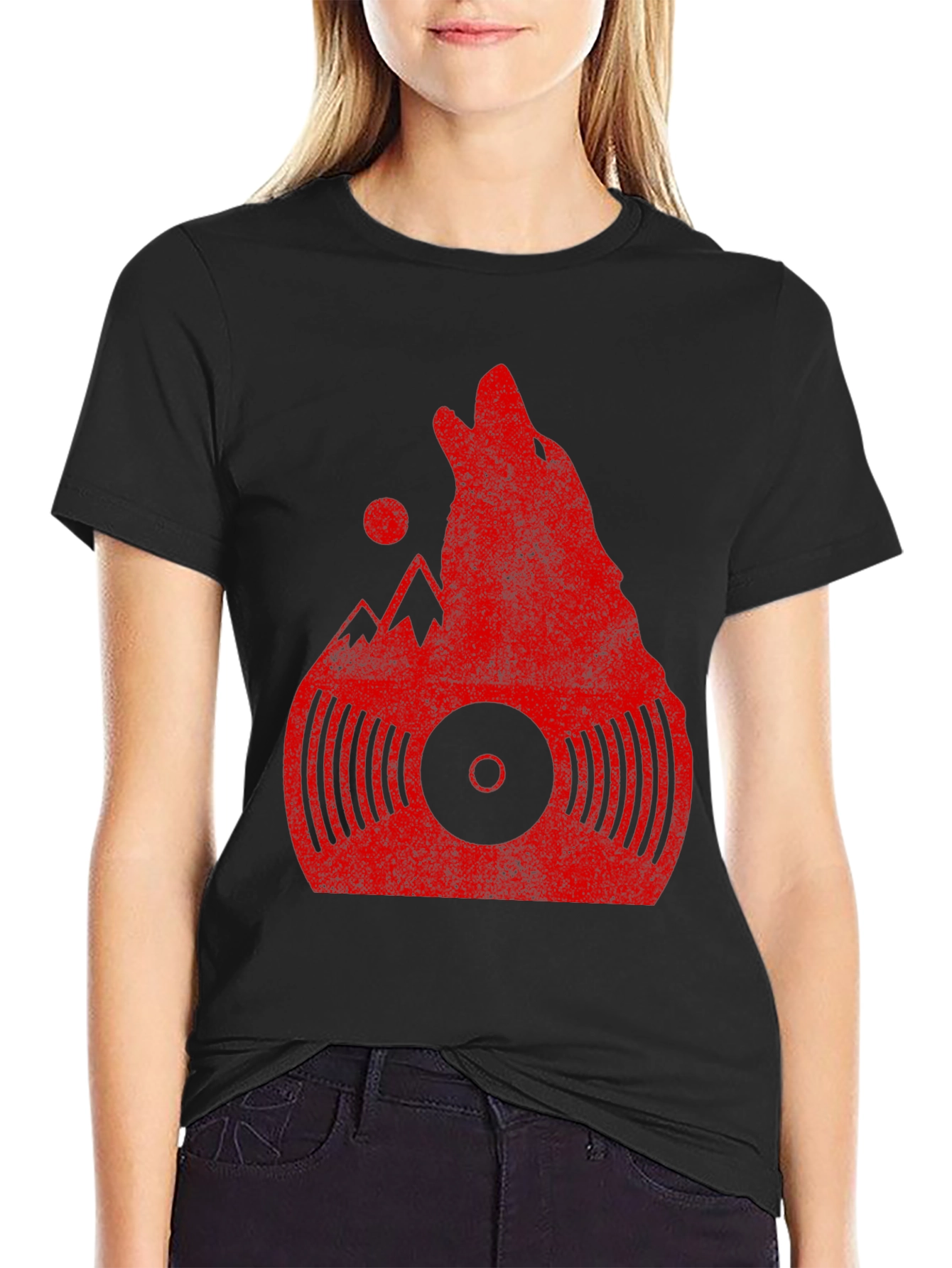 Wolf Mountain Record Graphic Tee