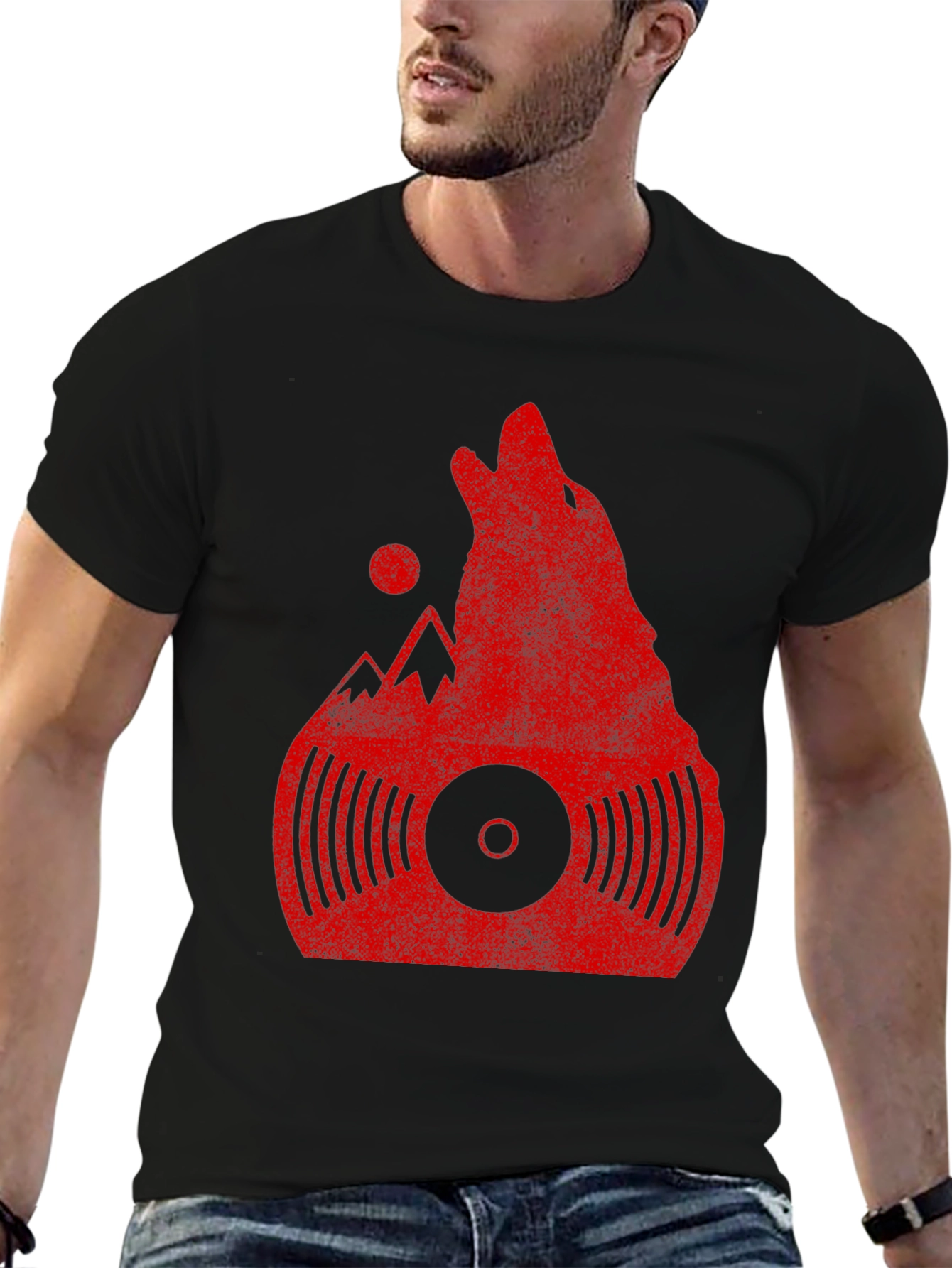 Wolf Mountain Record Graphic Tee