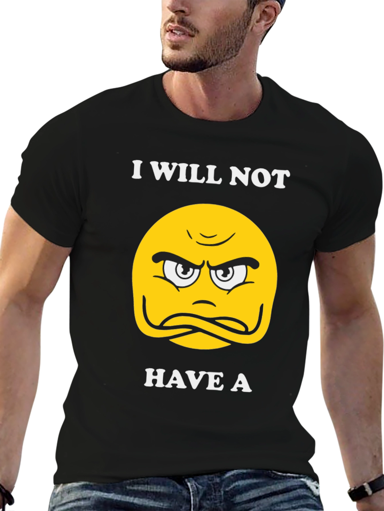 Grumpy Emoji T-Shirt
