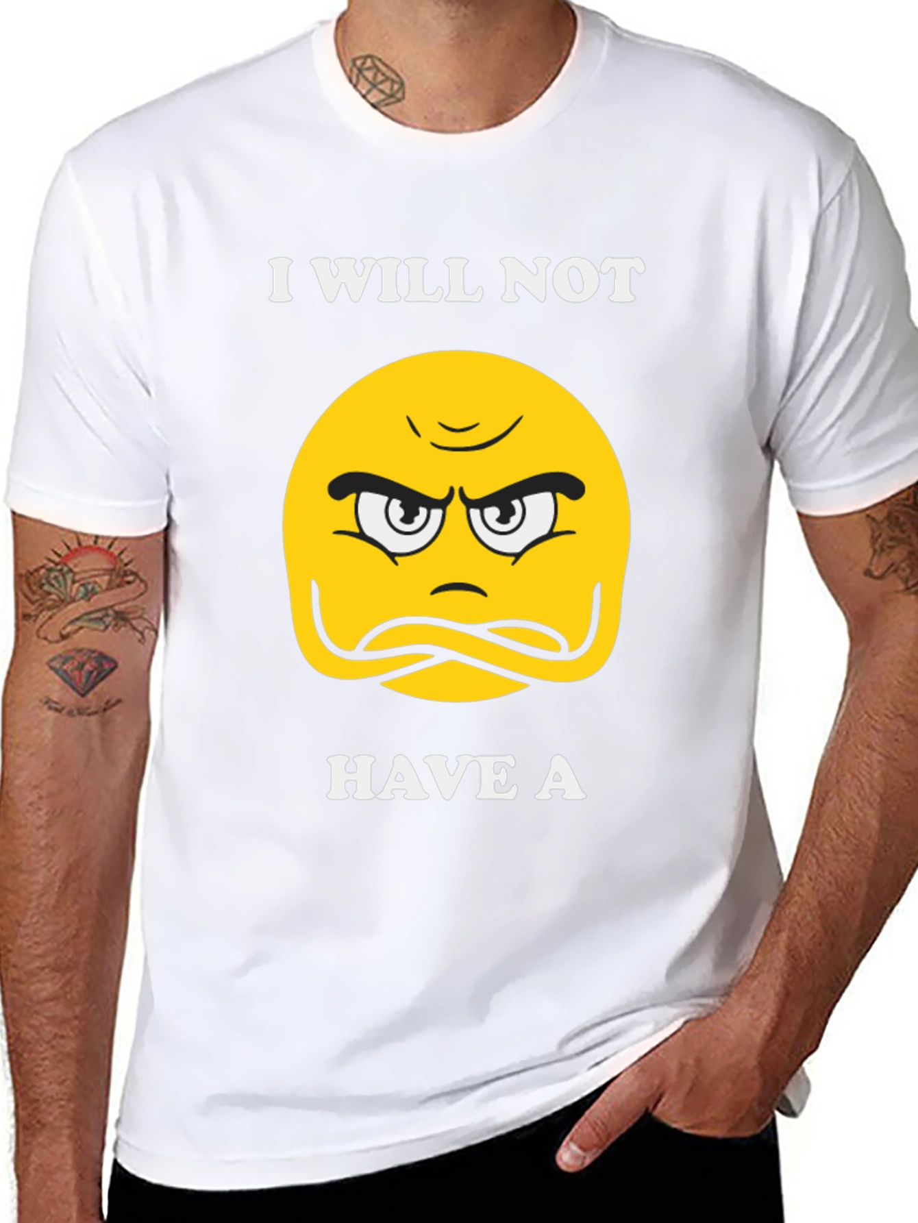 Grumpy Emoji T-Shirt
