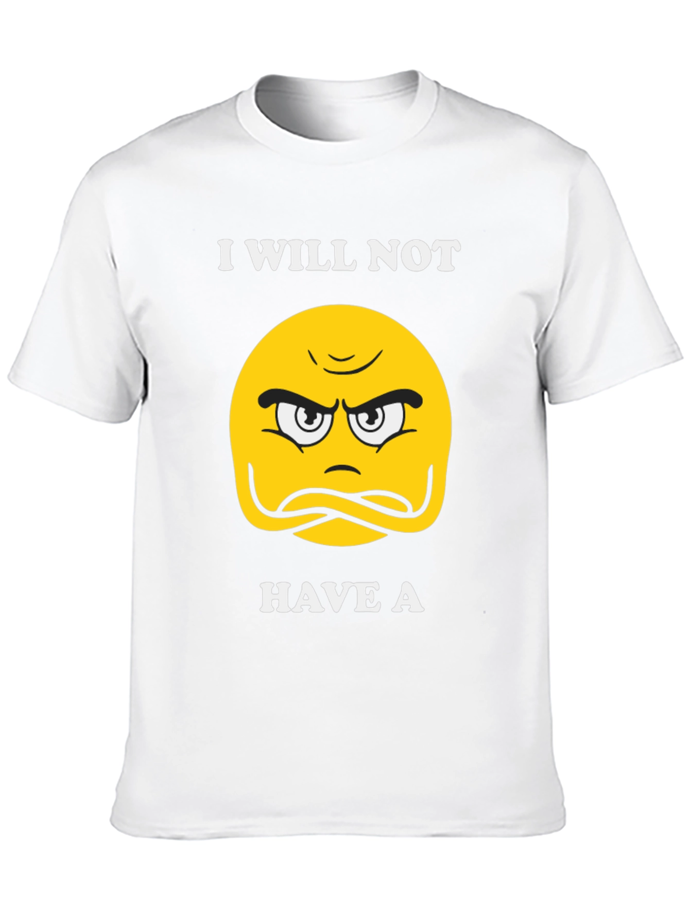 Grumpy Emoji T-Shirt