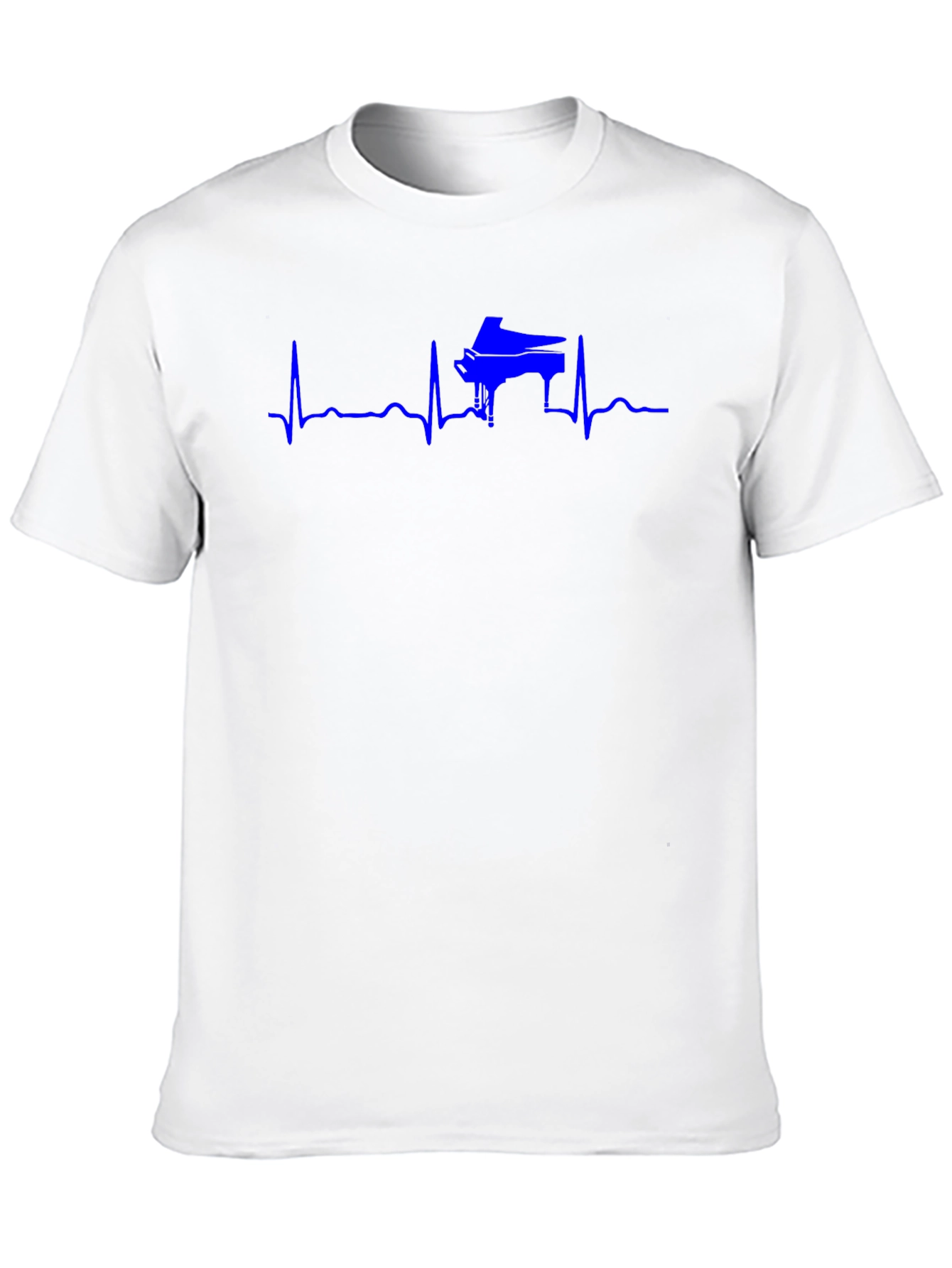 Piano Heartbeat Graphic Tee