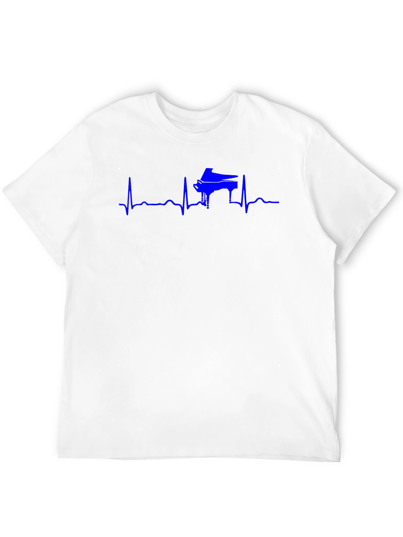 Piano Heartbeat Graphic Tee