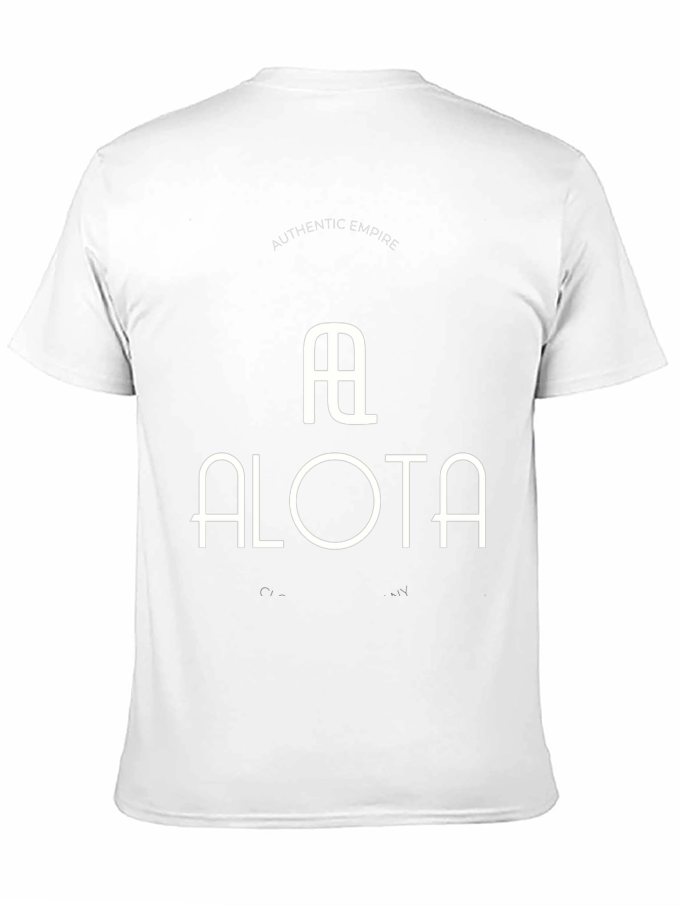 Alota Authentic Empire Black Graphic Tee