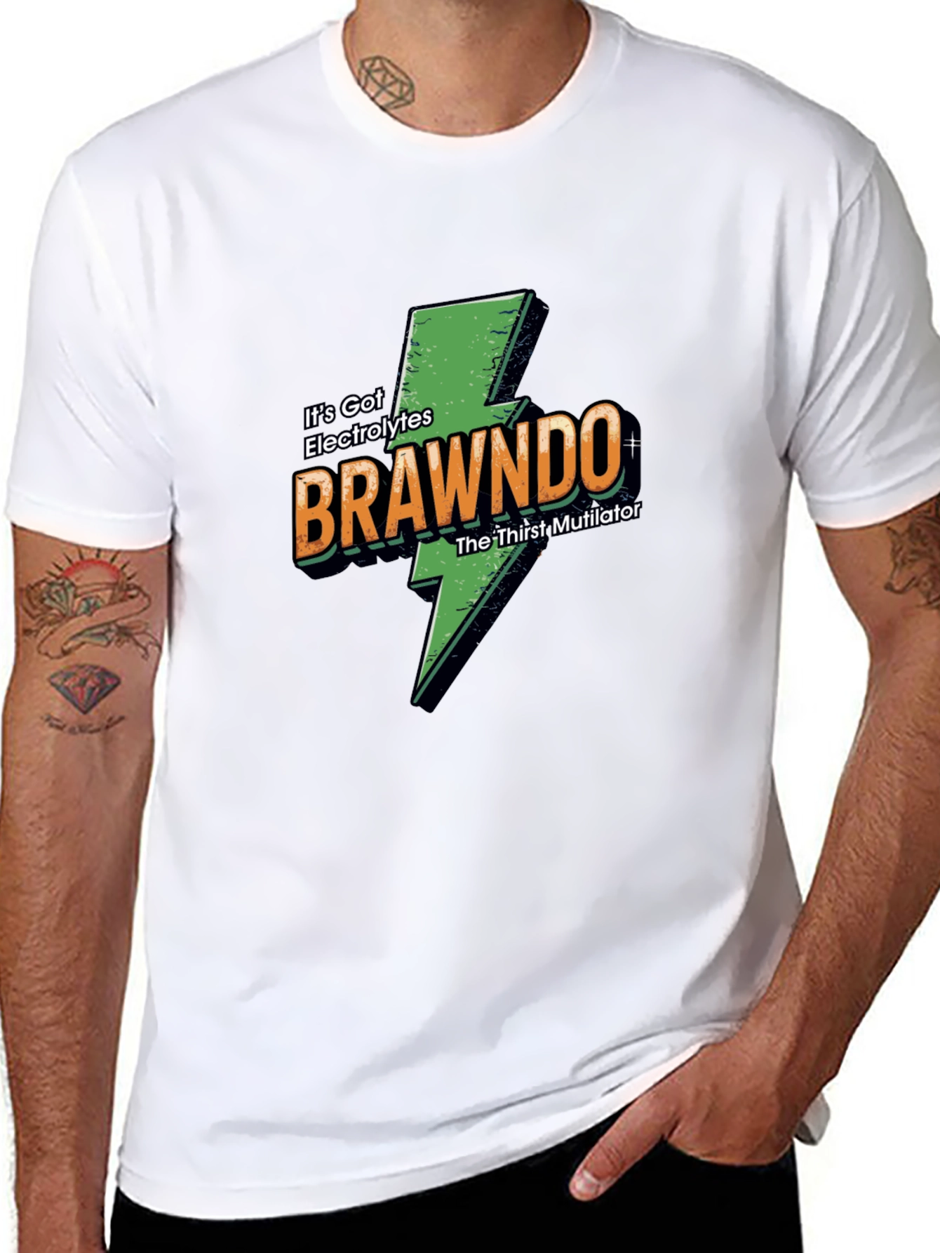 Brawndo Electrolytes T-Shirt - The Thirst Mutilator