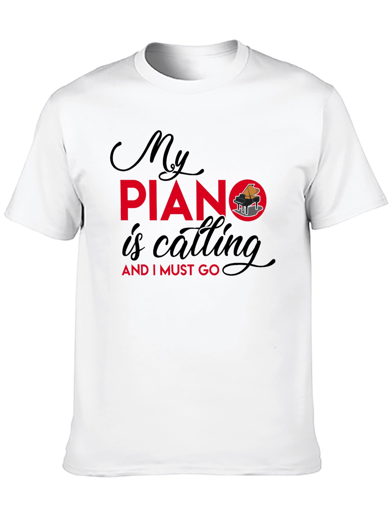 My Piano is Calling Graphic T-Shirt