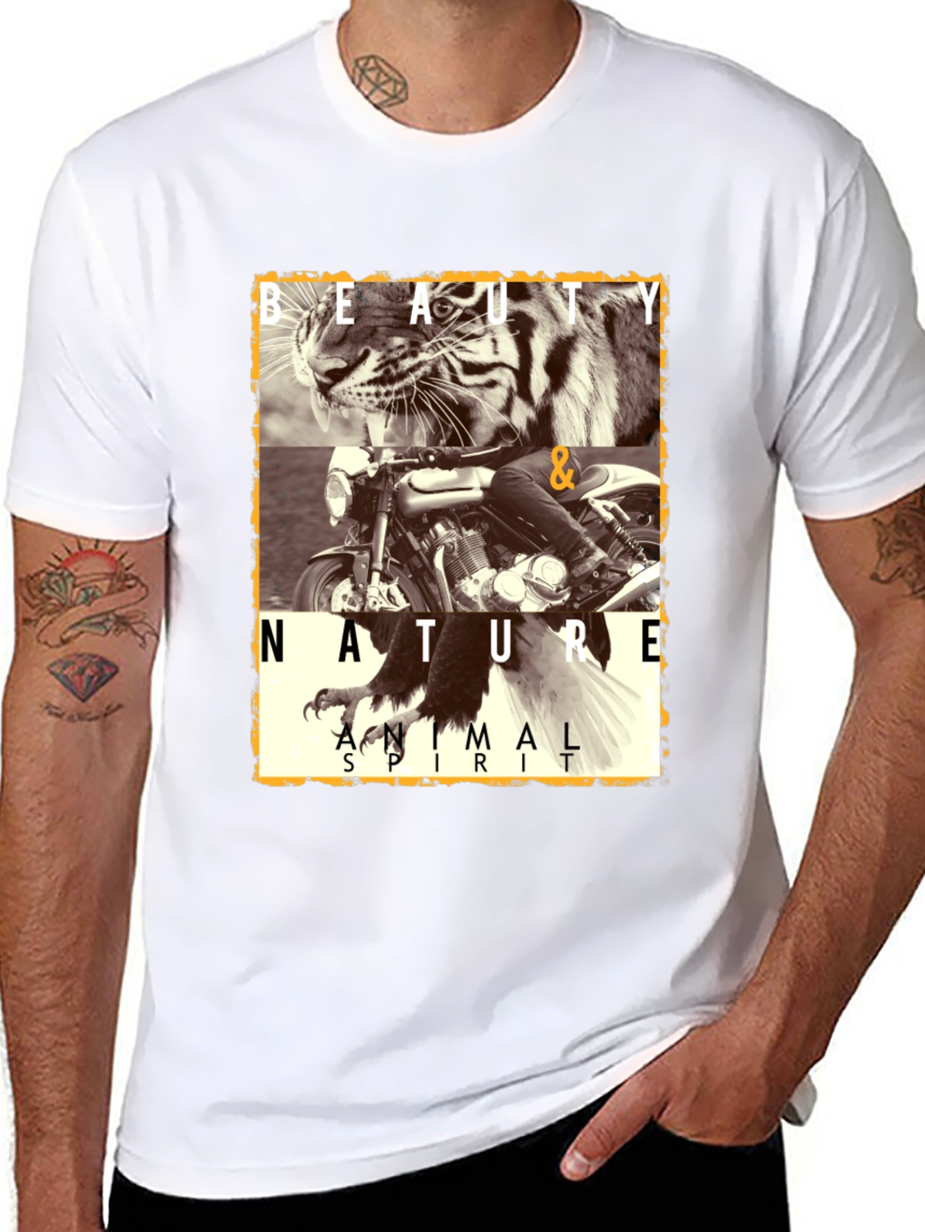 Beauty Nature Animal Spirit Graphic T-Shirt
