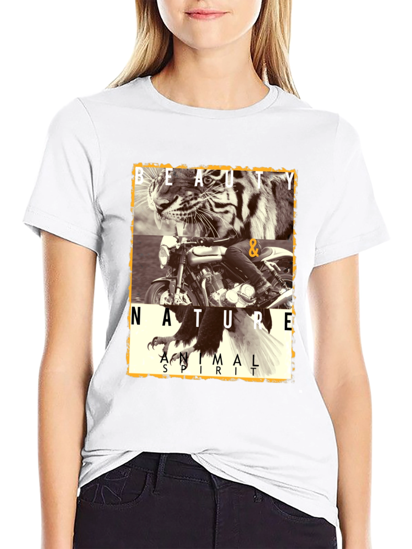 Beauty Nature Animal Spirit Graphic T-Shirt