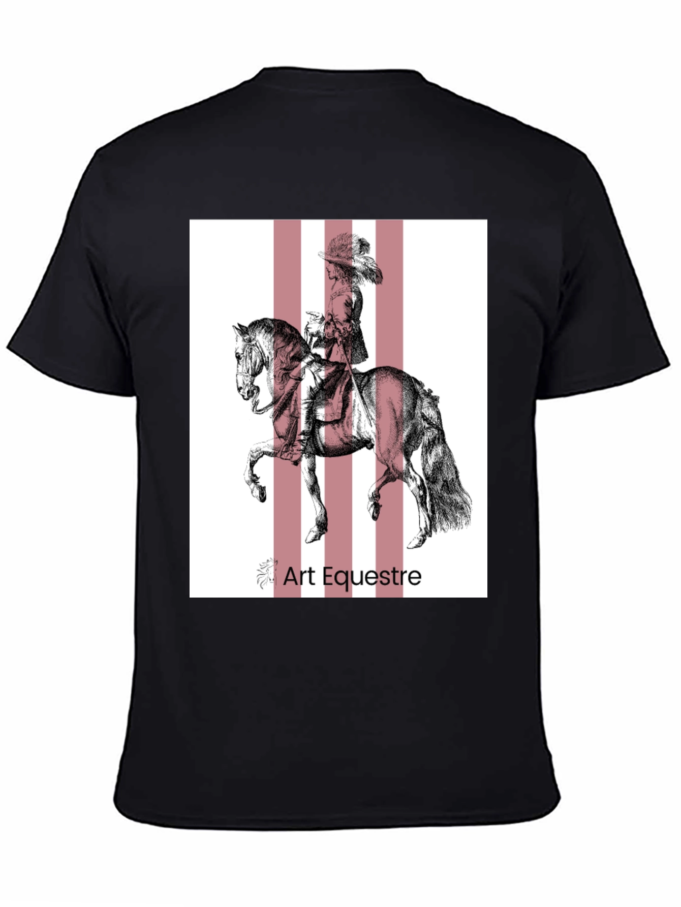 Art Equestre Black T-Shirt