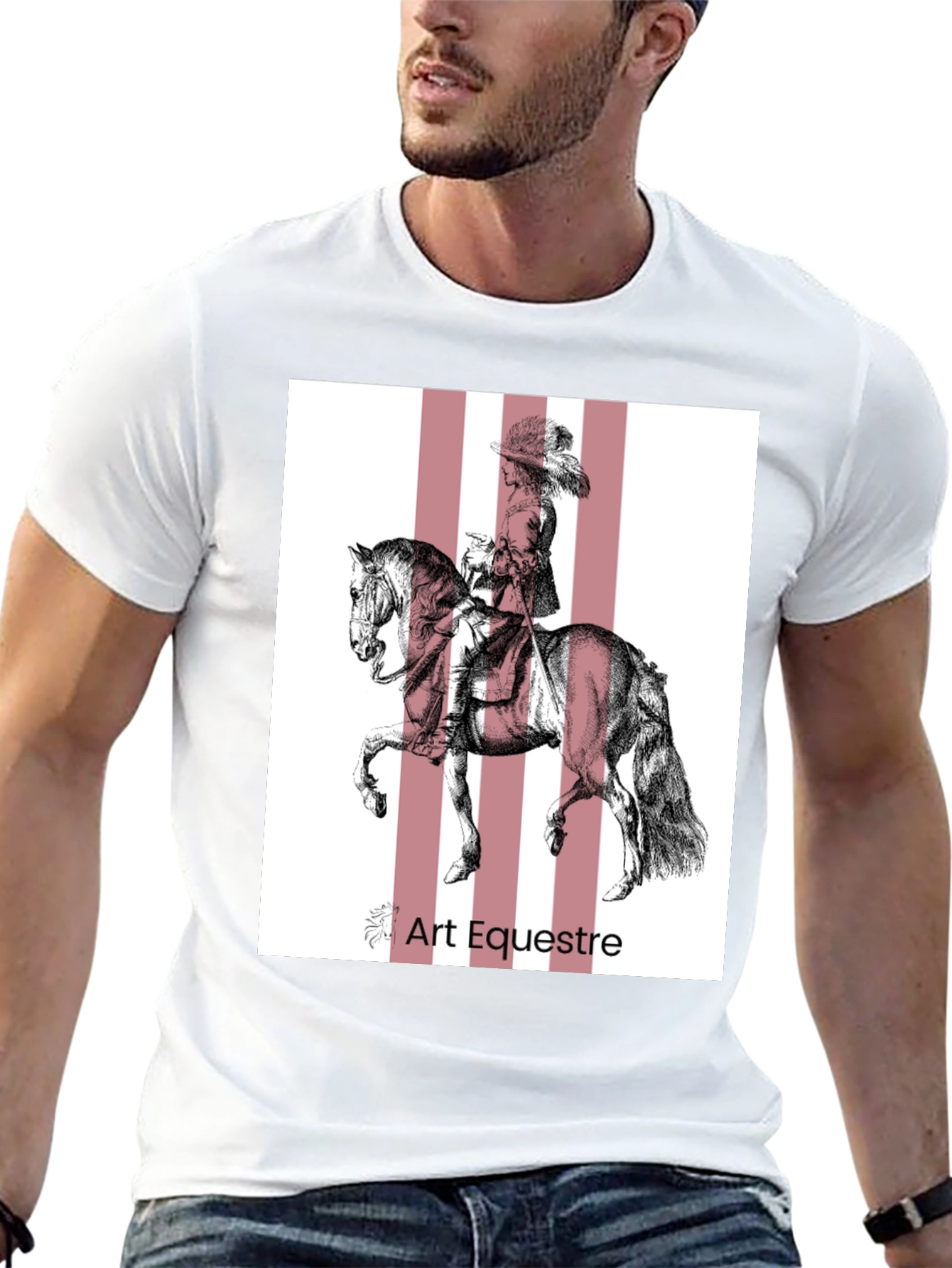 Art Equestre Black T-Shirt