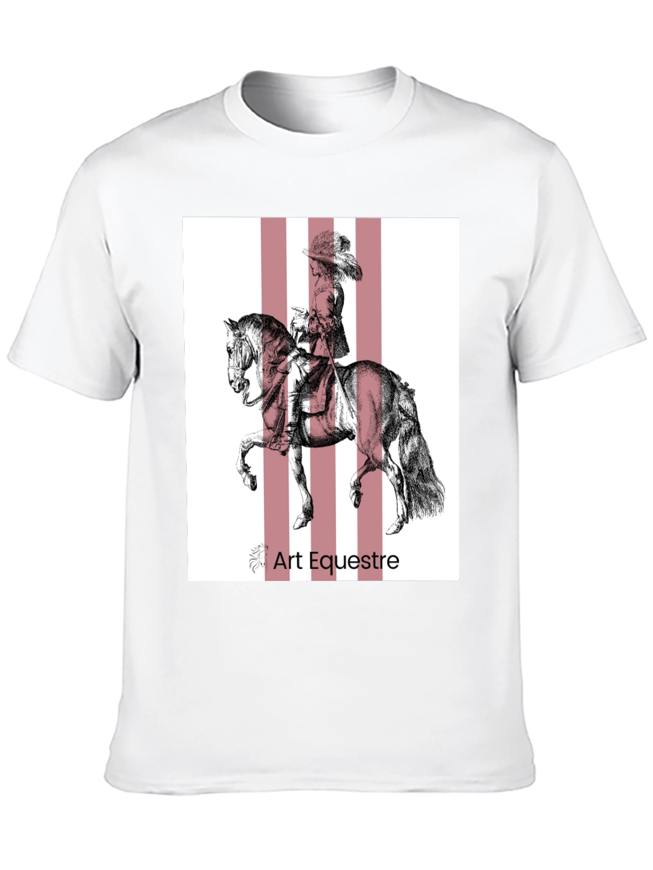 Art Equestre Black T-Shirt