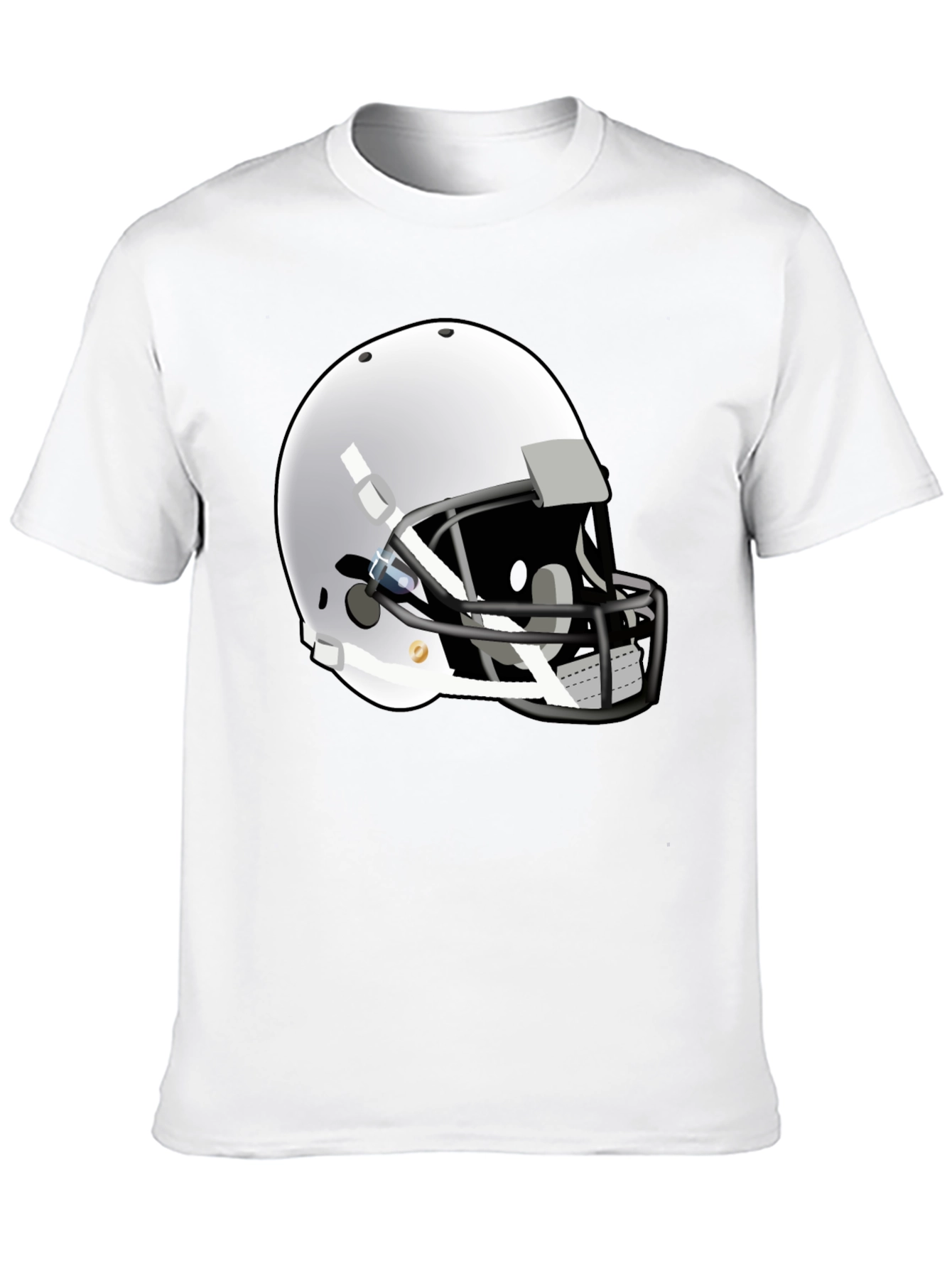 Football Helmet Graphic T-Shirt