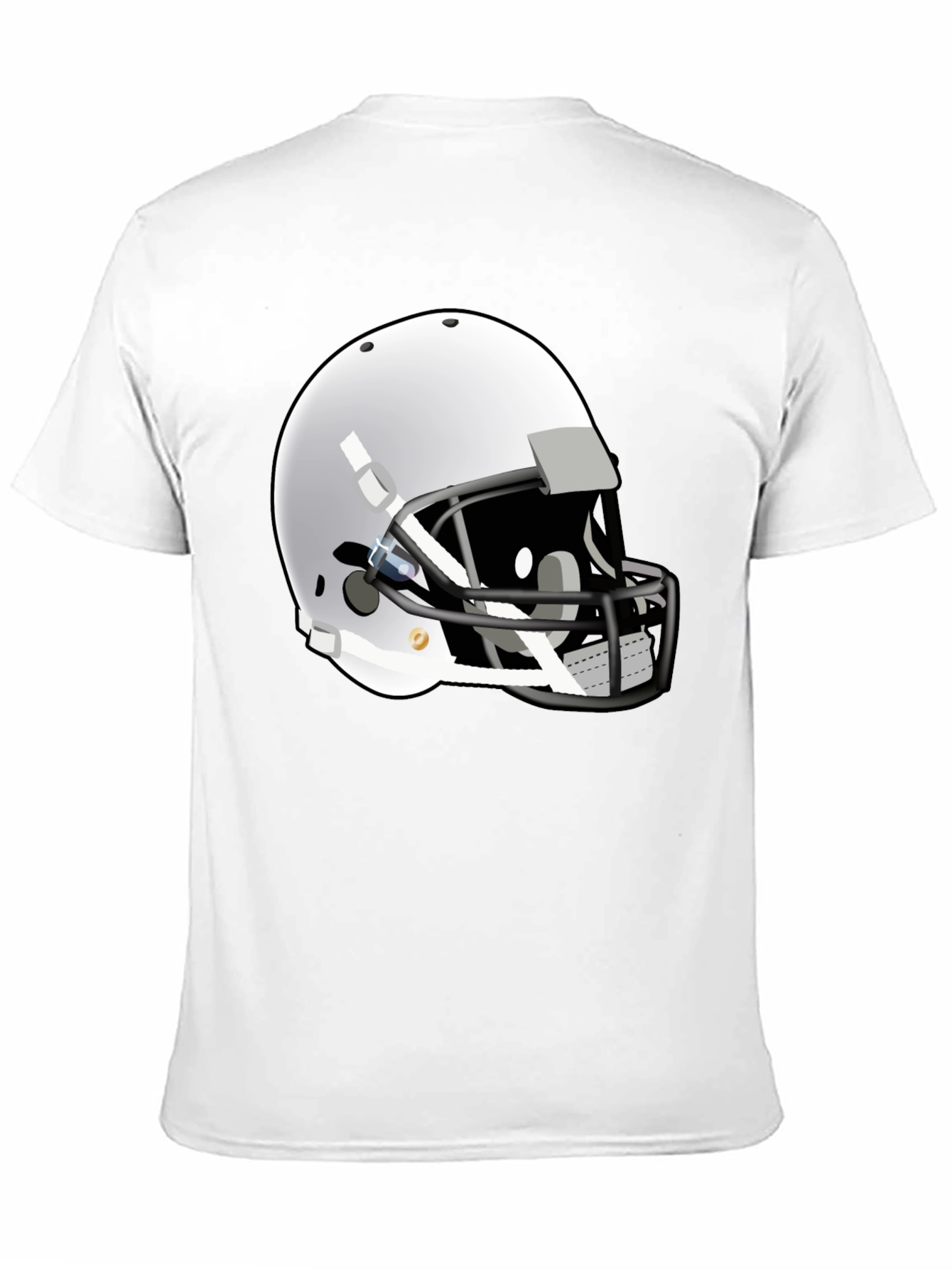 Football Helmet Graphic T-Shirt