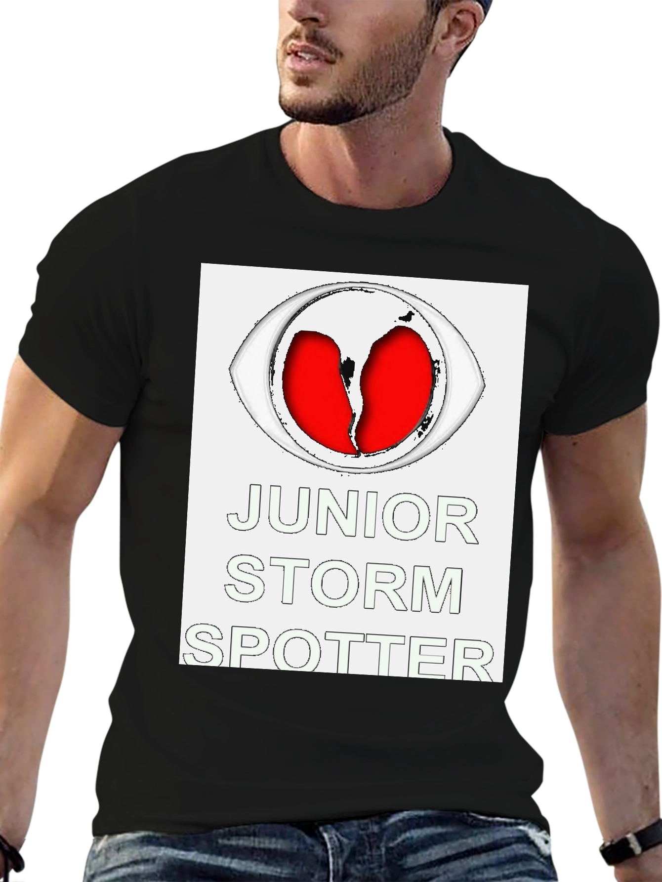 Junior Storm Spotter T-Shirt - Eye Graphic