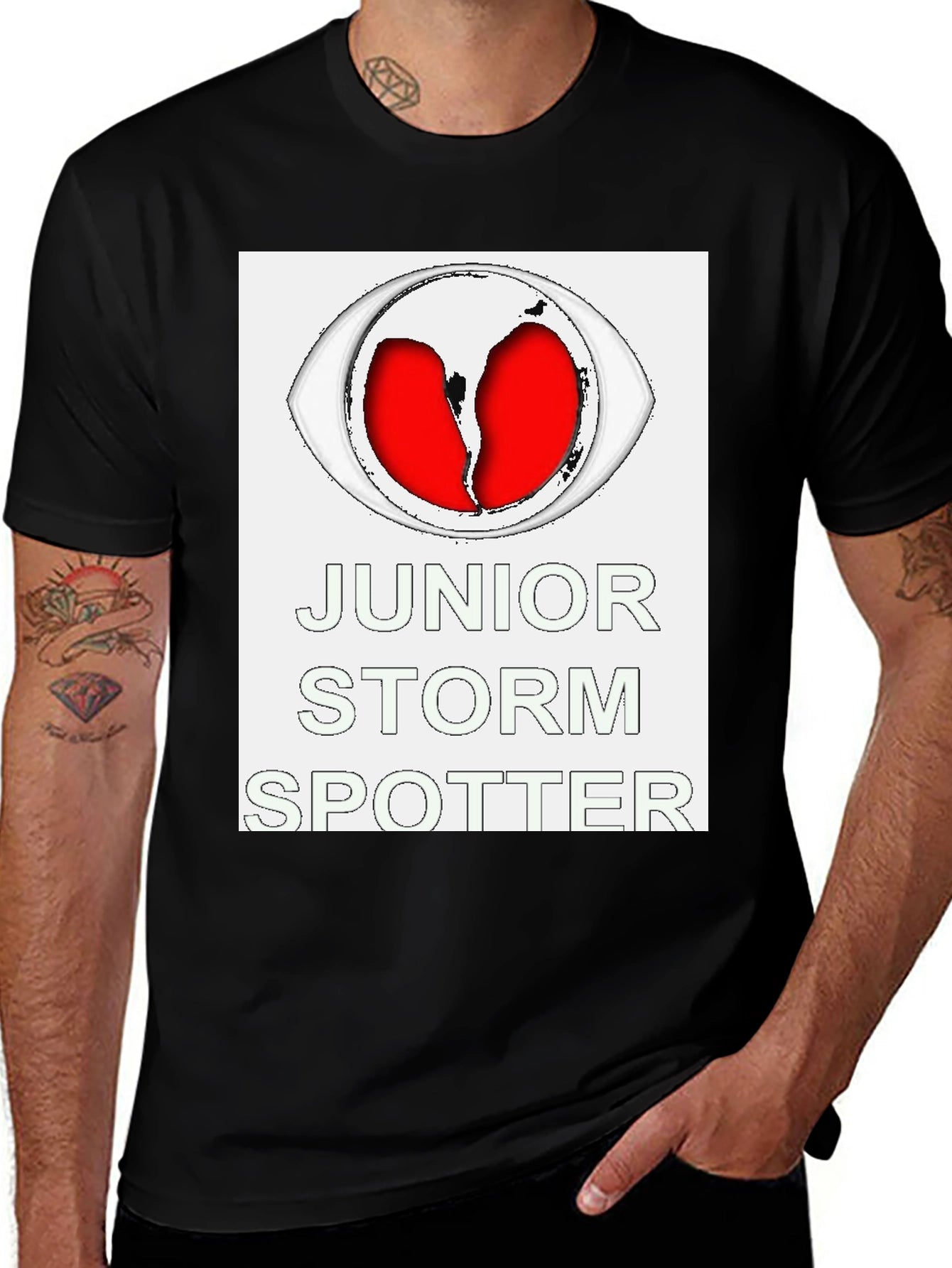 Junior Storm Spotter T-Shirt - Eye Graphic