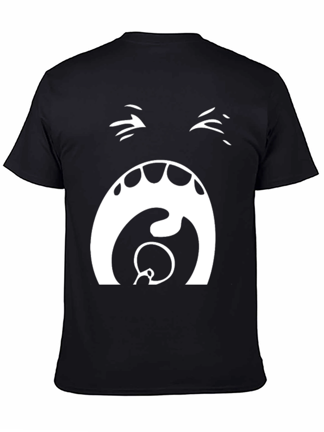 Expressive Graphic T-Shirt - Bold Face Design