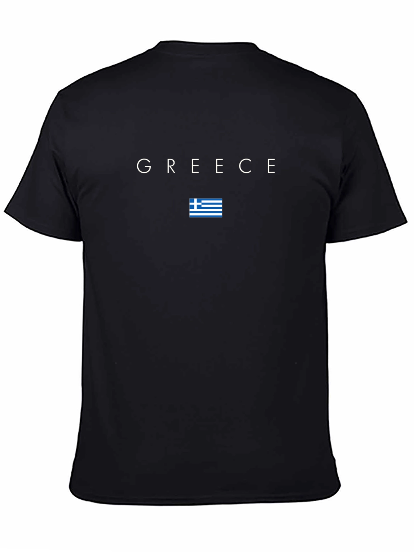 Greece Flag T-Shirt - Stylish Travel Souvenir