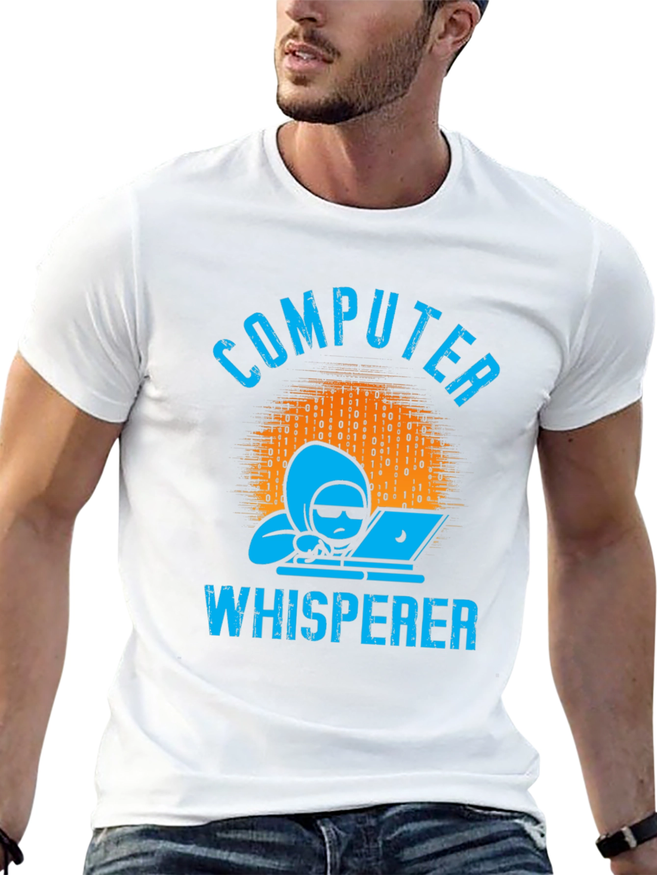 Computer Whisperer Graphic Tee